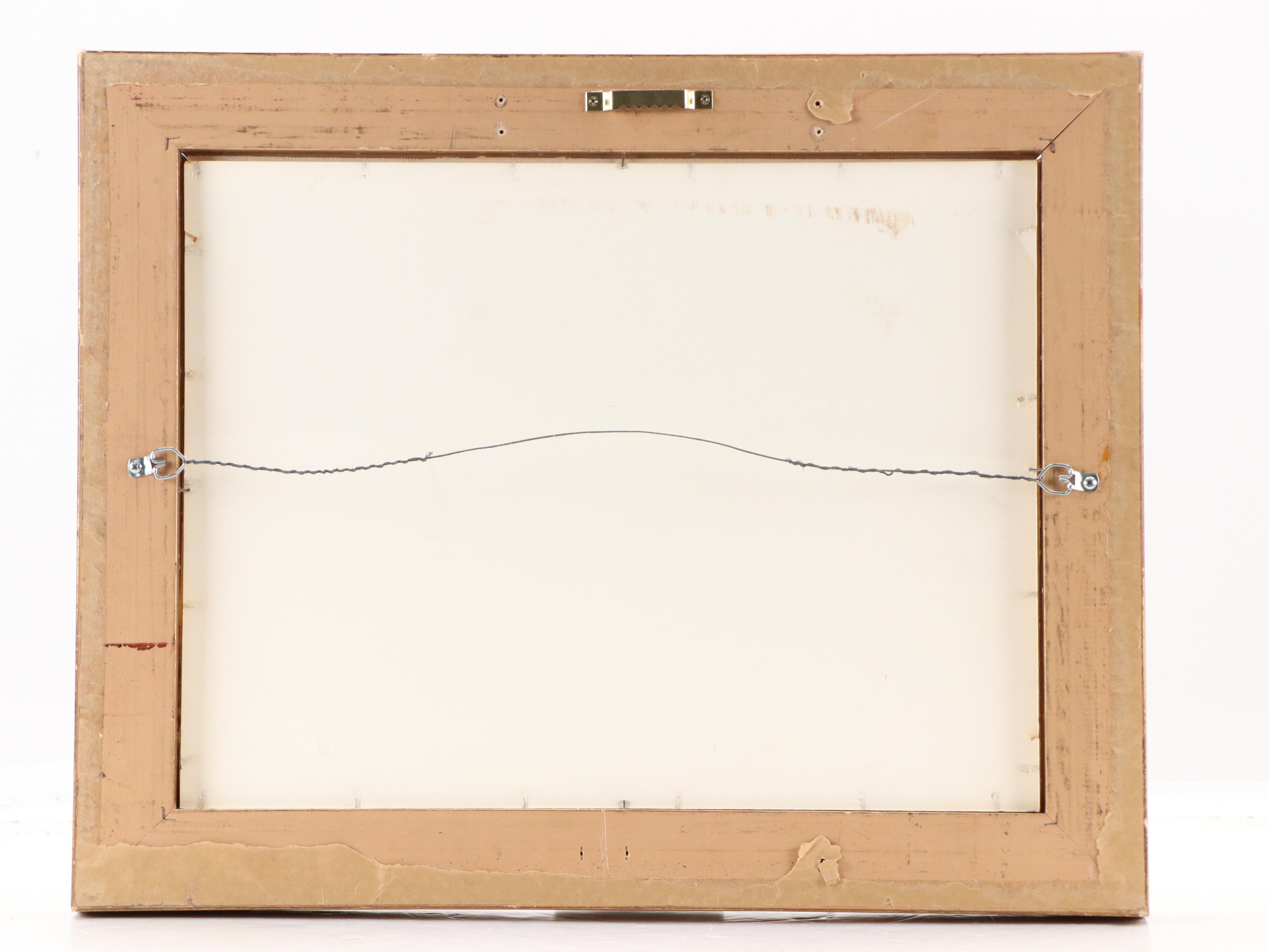 Mydan Maritime Oil Painting of Clipper Ship at Sea, Mid to Late 20th Century