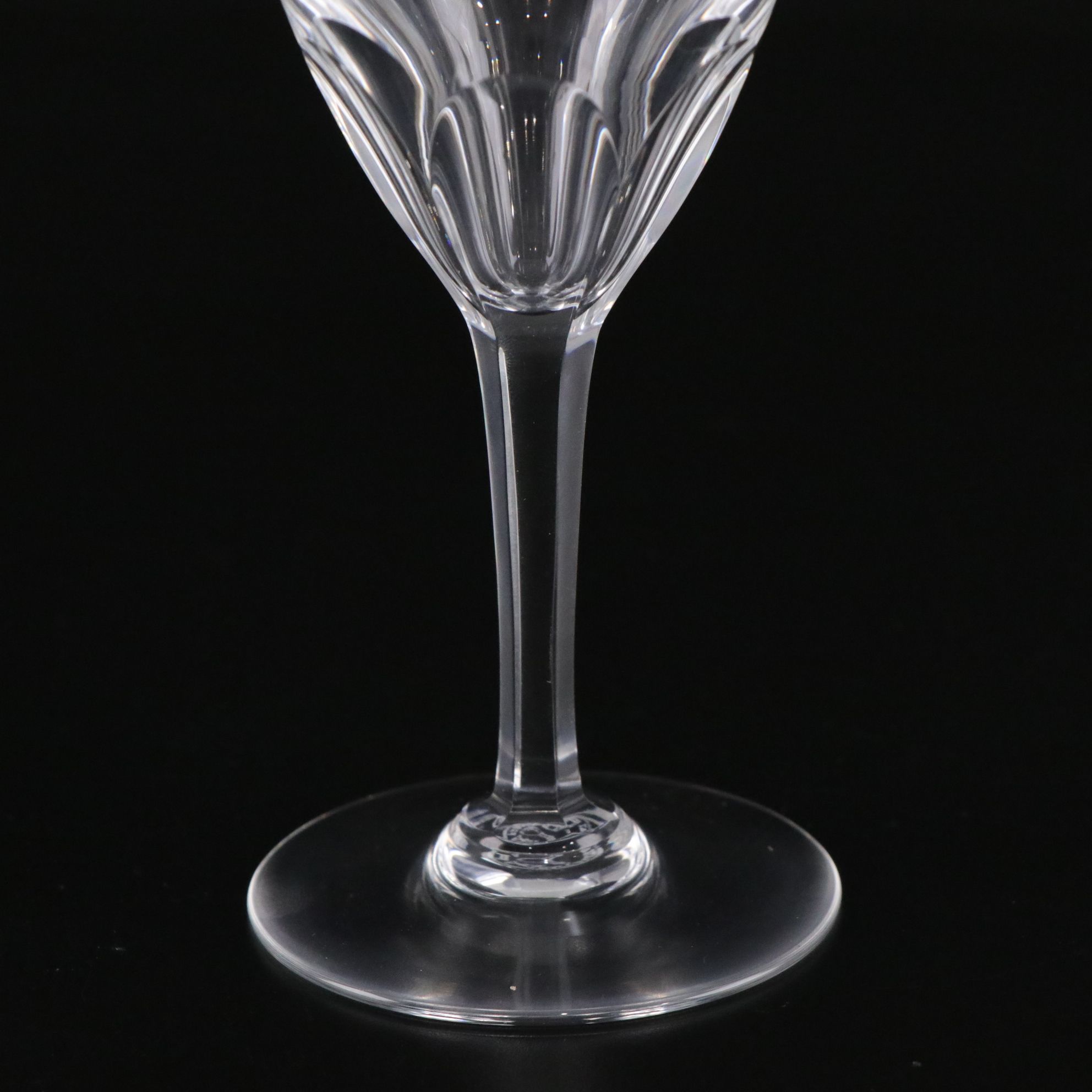 Baccarat "Genova" Crystal Tall Water Goblets