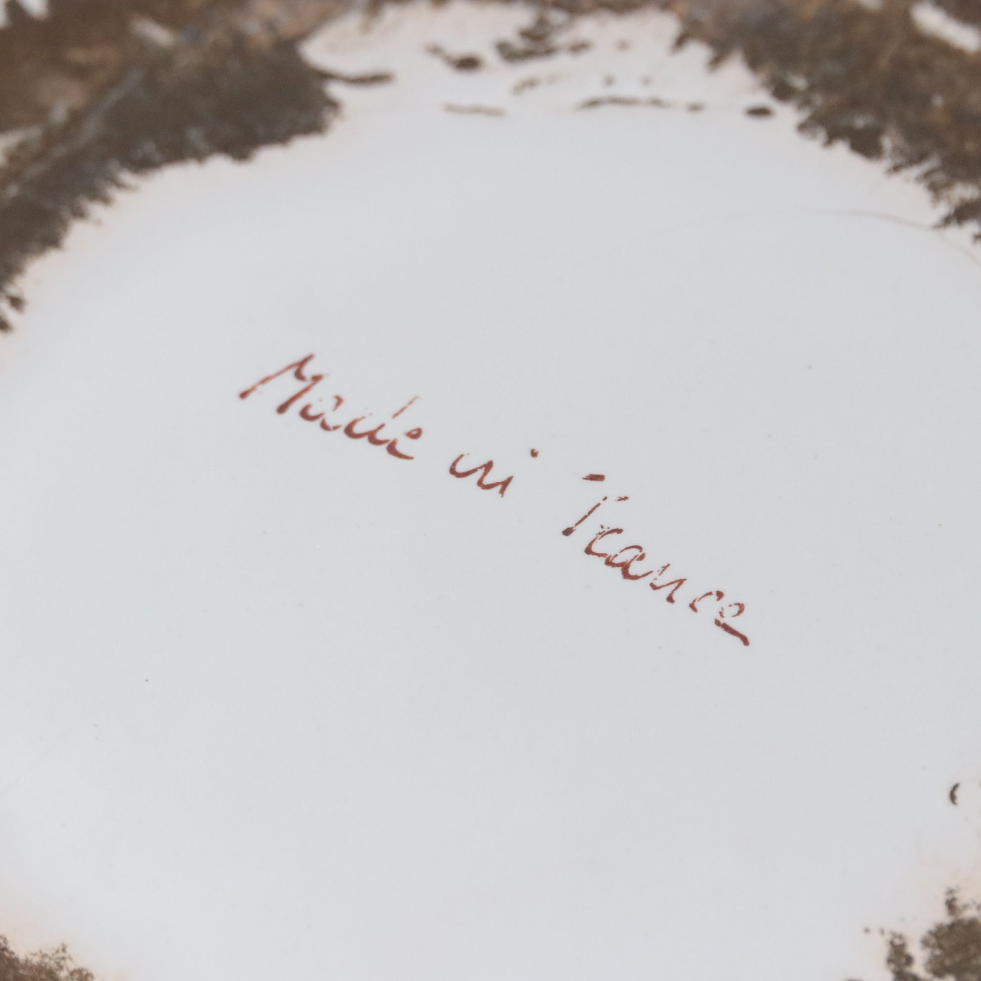 Two French Faience Ceramic Lidded Jars, Mid to Late 20th Century