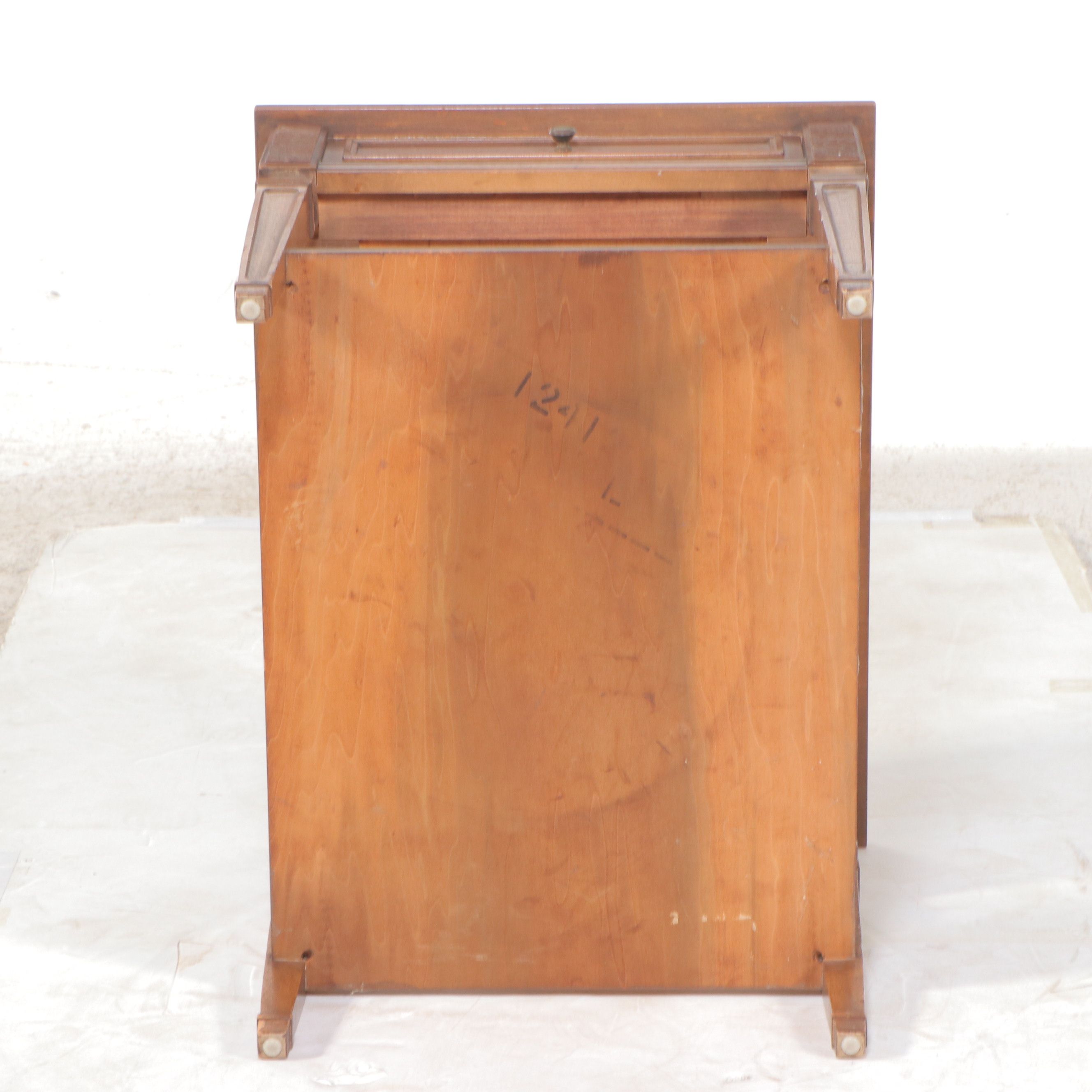 Mid Century Regency Style Single Drawer Side Tables, Mid to Late 20th Century