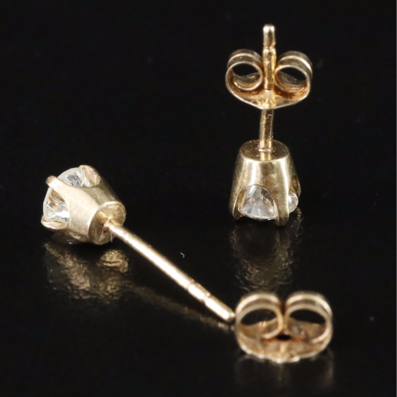 14K 0.56 CTW Diamond Stud Earrings