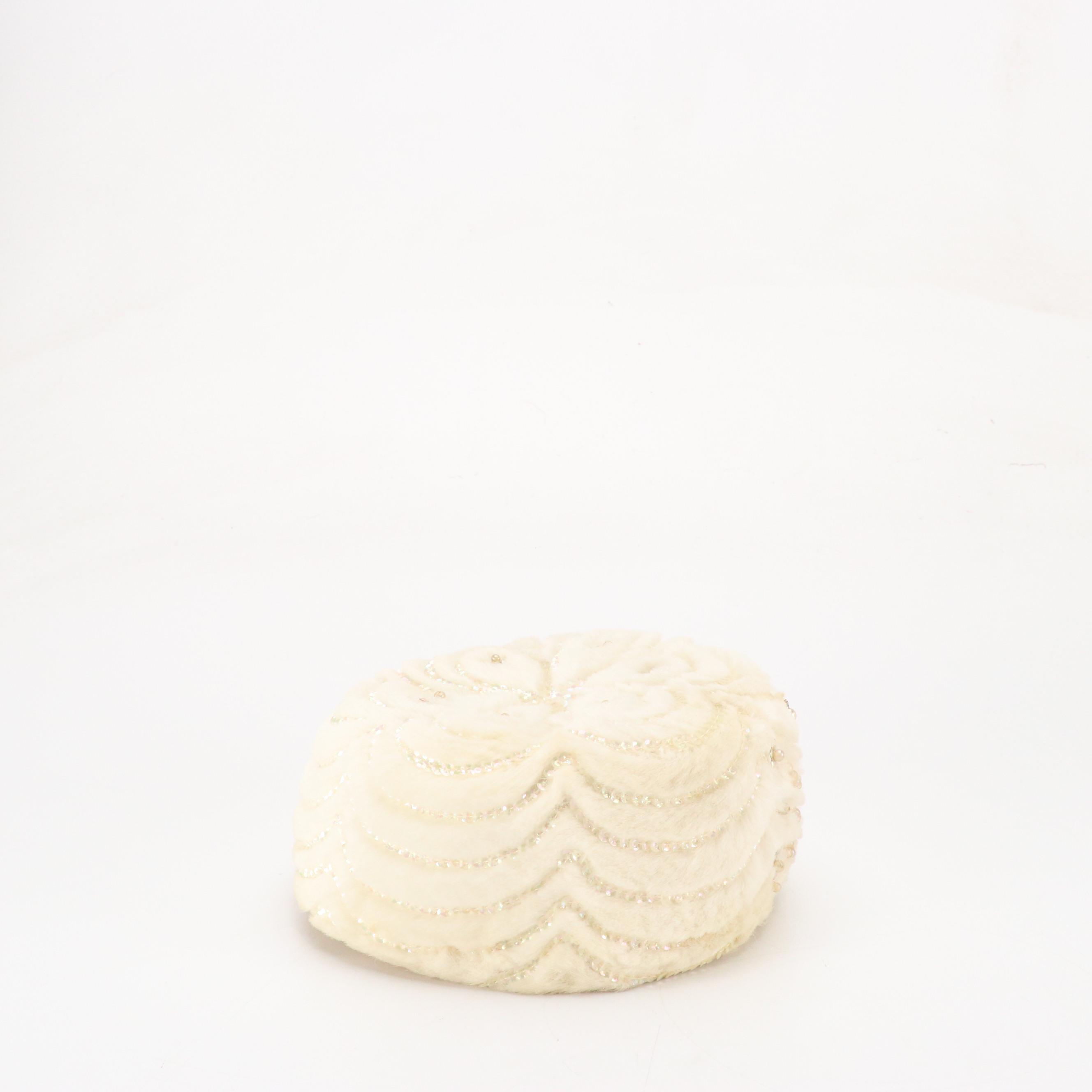 Wool and Faux Fur Hats, Fashion Gloves with Shapers, Rx Eyeglasses with Hat Box