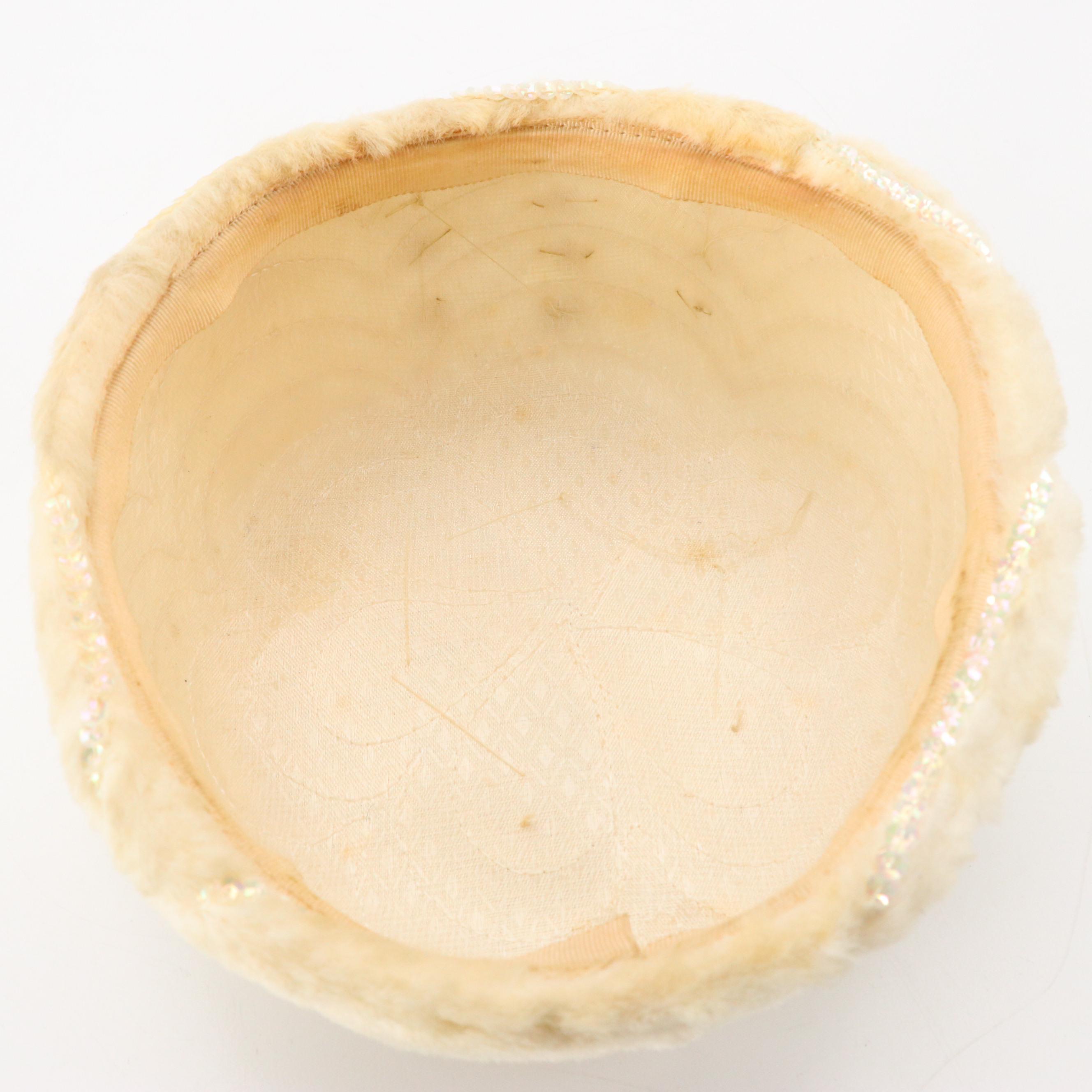 Wool and Faux Fur Hats, Fashion Gloves with Shapers, Rx Eyeglasses with Hat Box