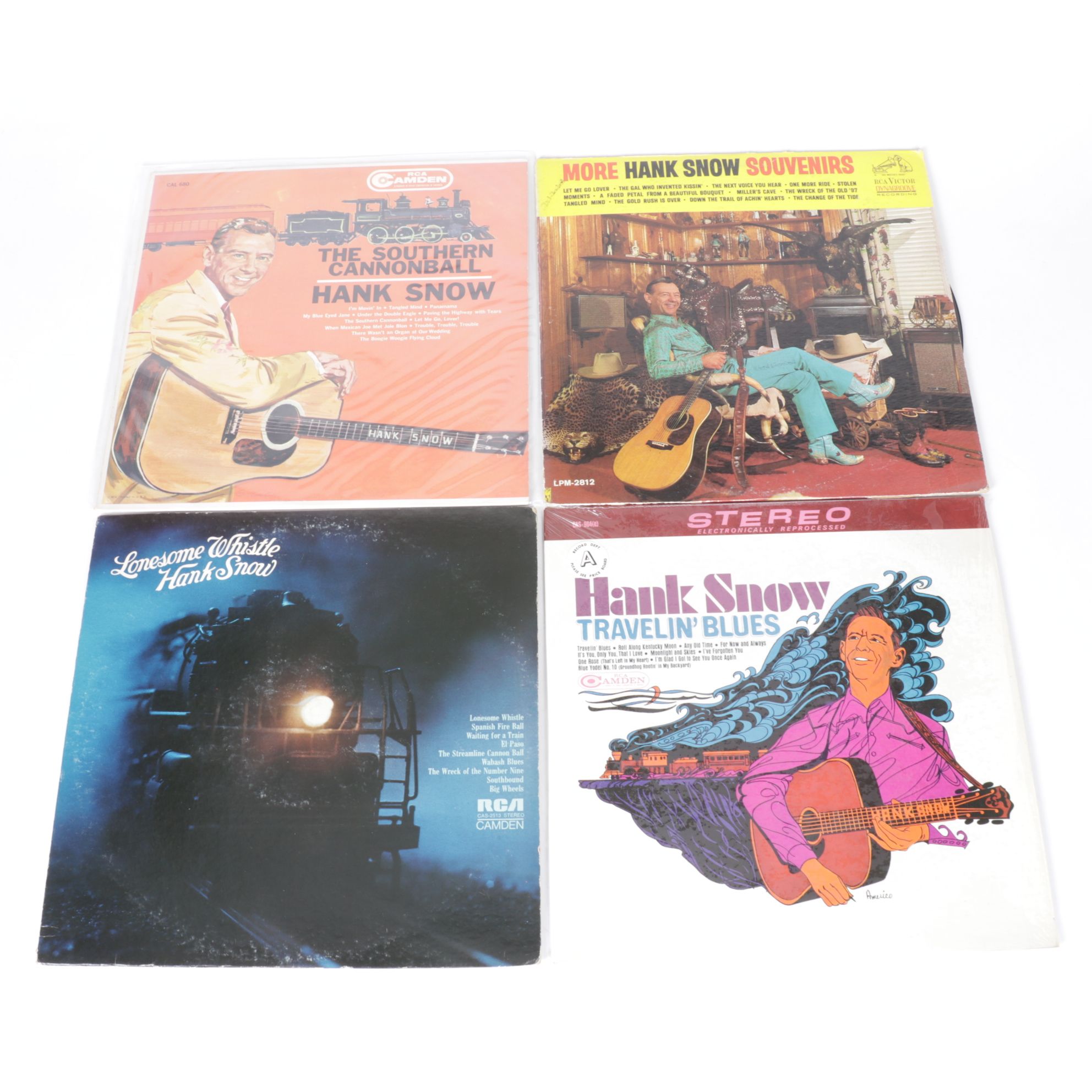 Flatt & Scruggs, Hank Snow & Other Country Vinyl Record Albums