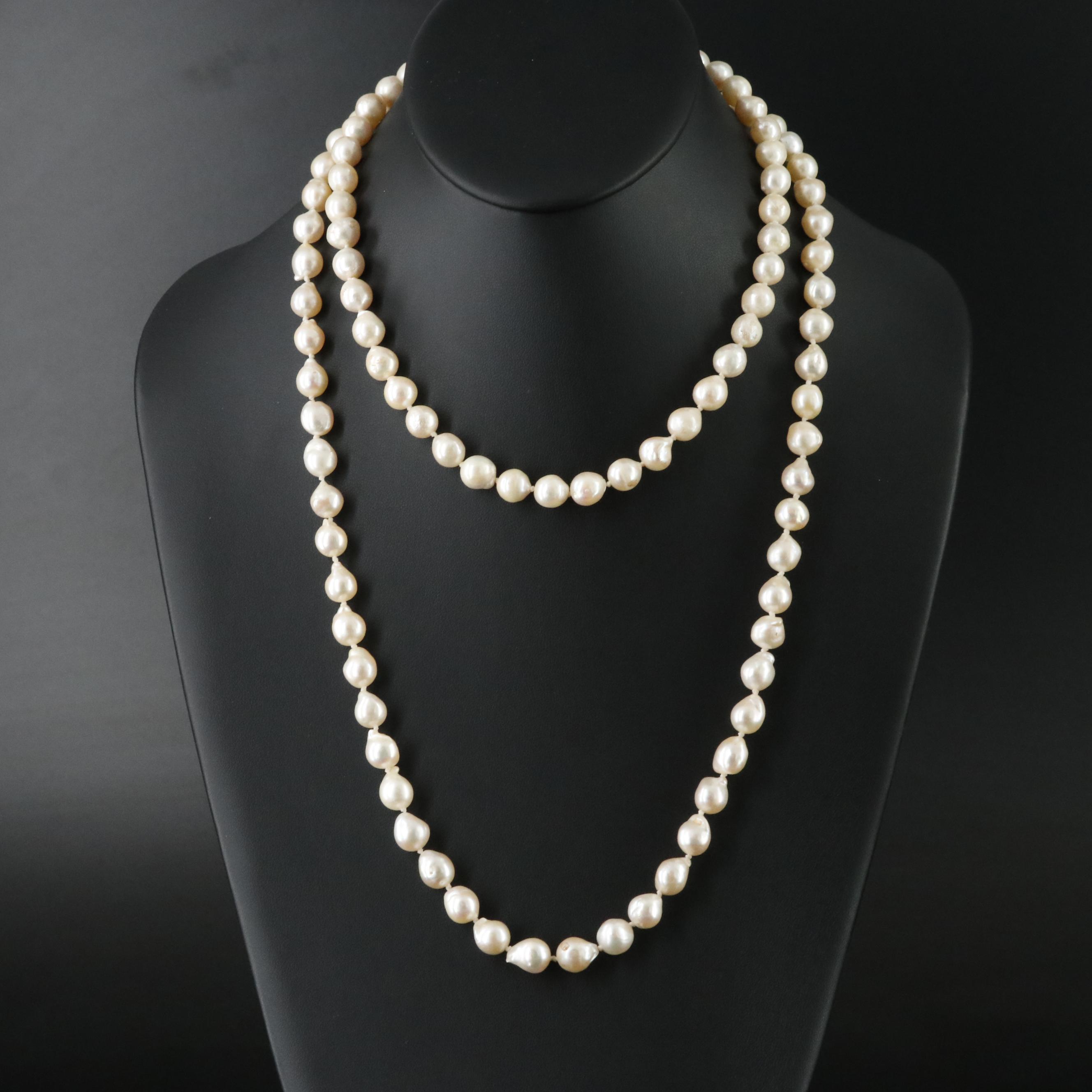 Set of Pearl Necklaces