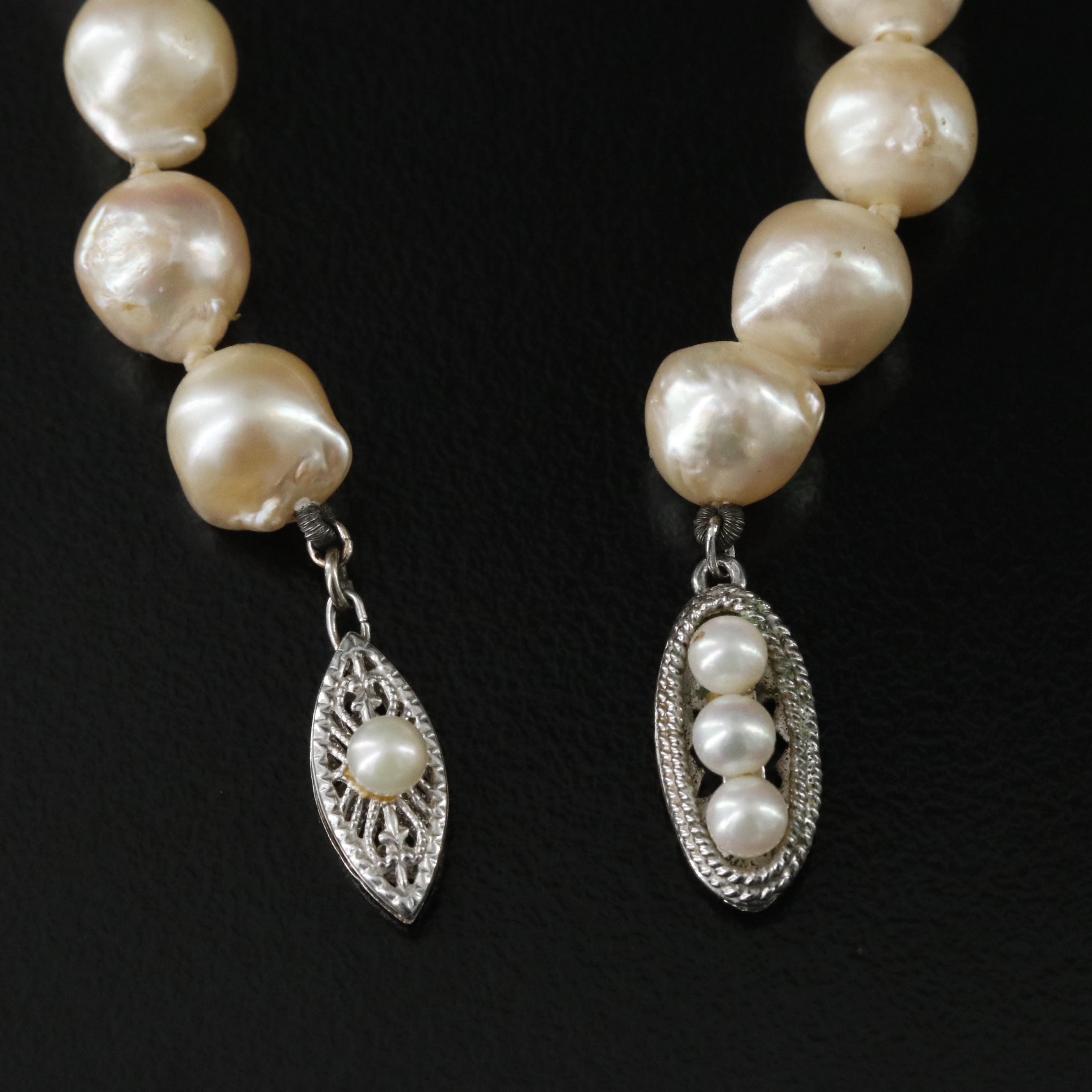 Set of Pearl Necklaces