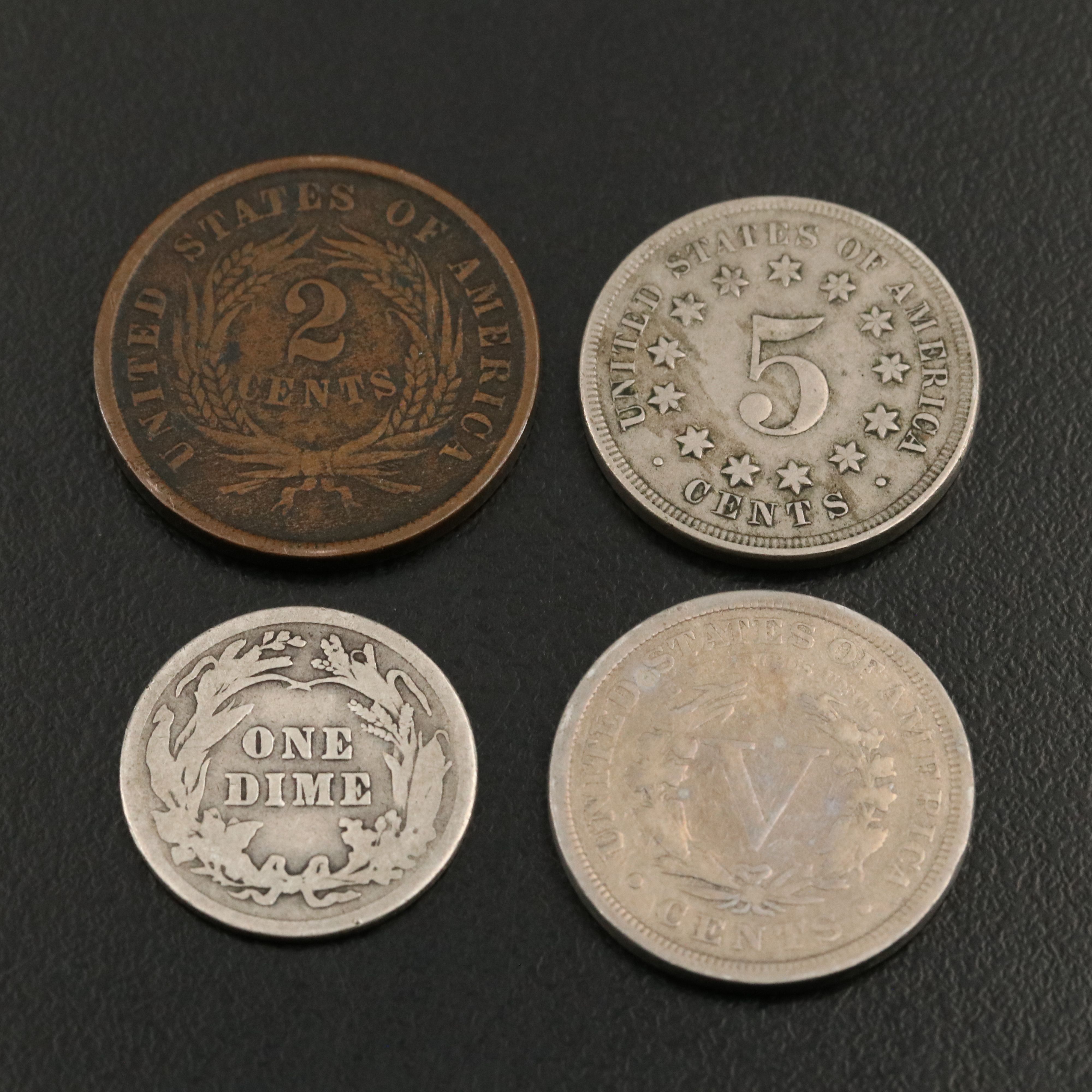 Collection of Eleven Different U.S. Type Coins
