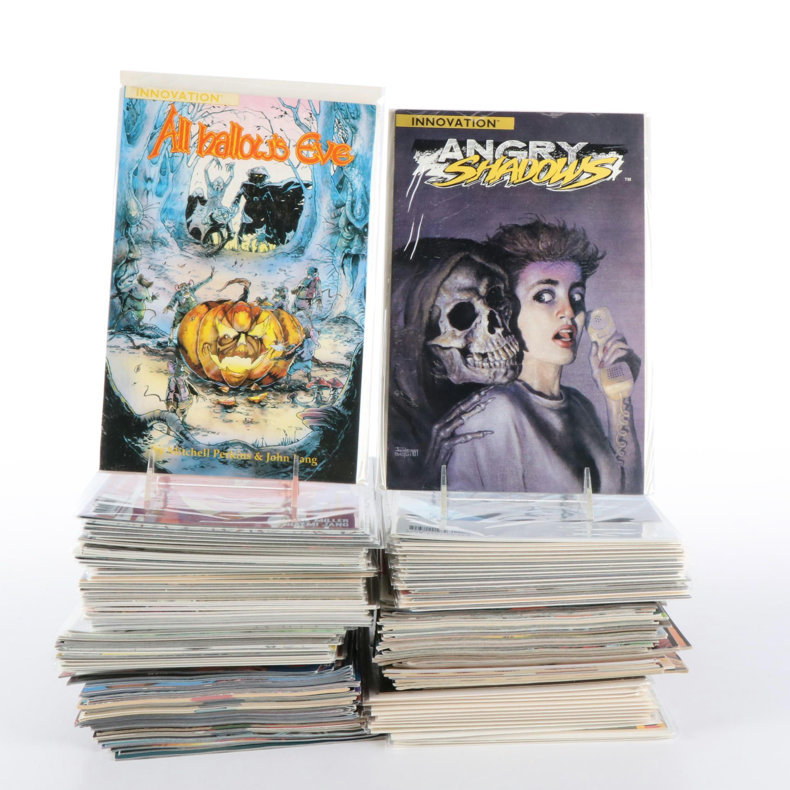 A Modern Age Comic Book Collection Featuring "Excalibur" and "Freex"