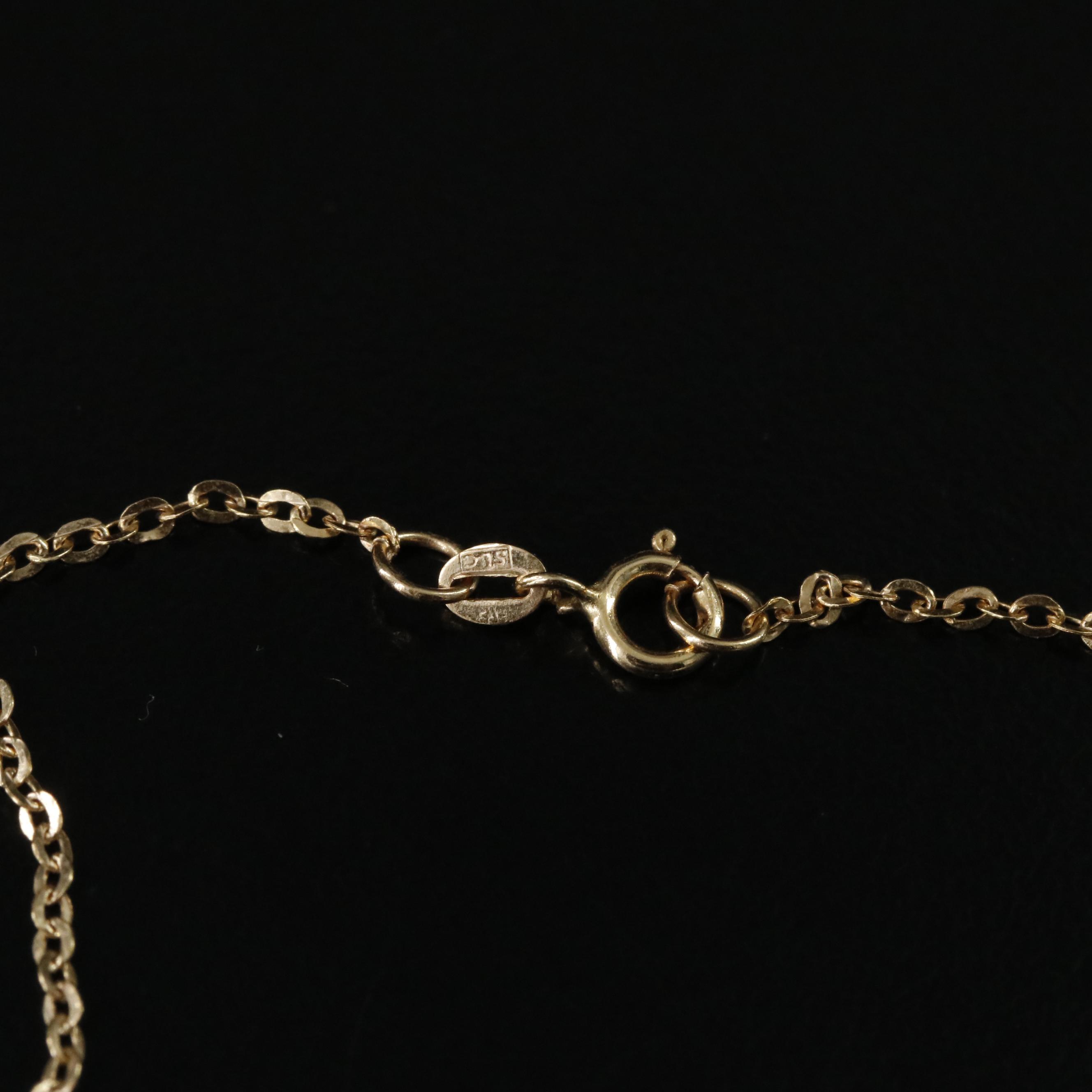 Italian 14K Cable Chain Necklace