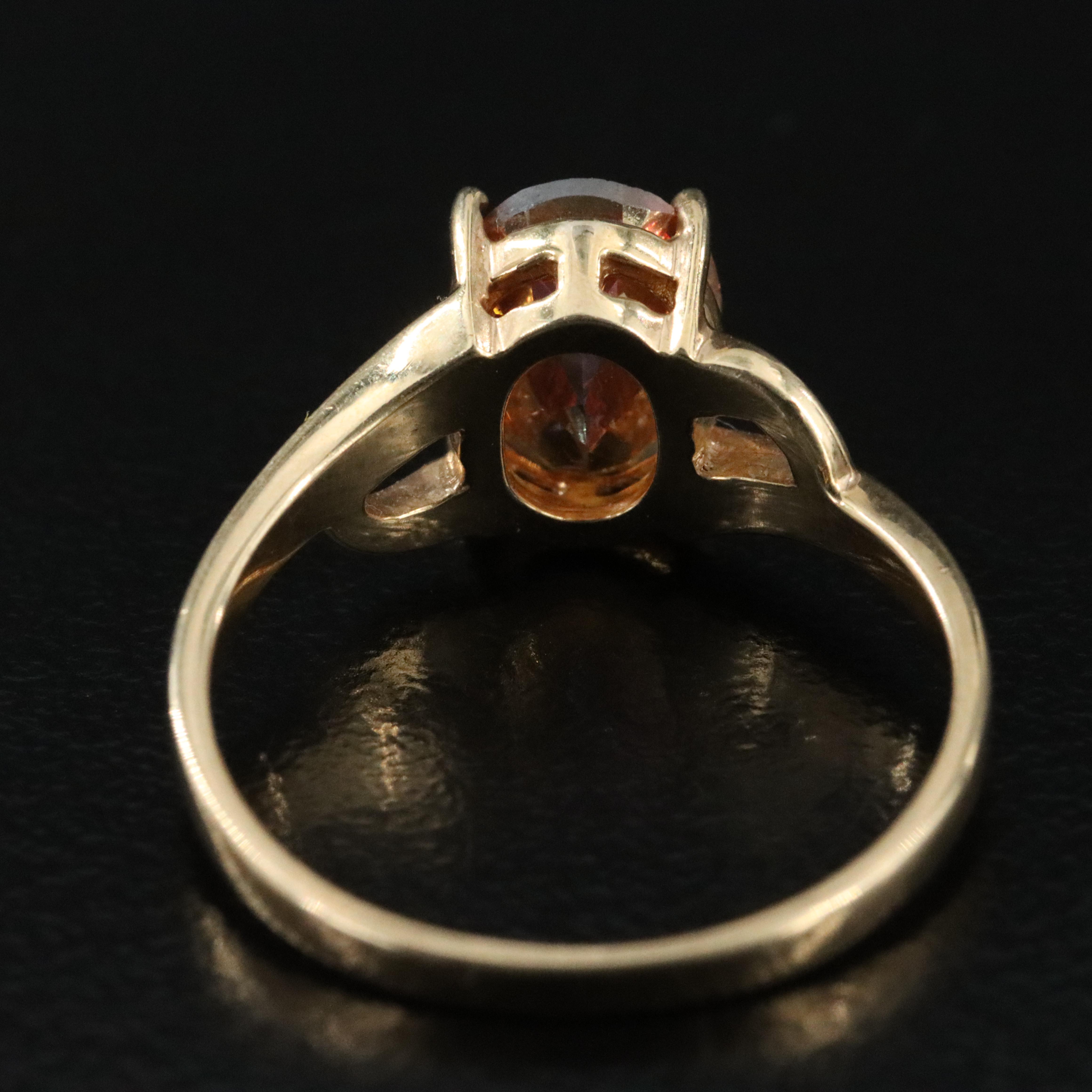 14K Mystic Topaz Ring