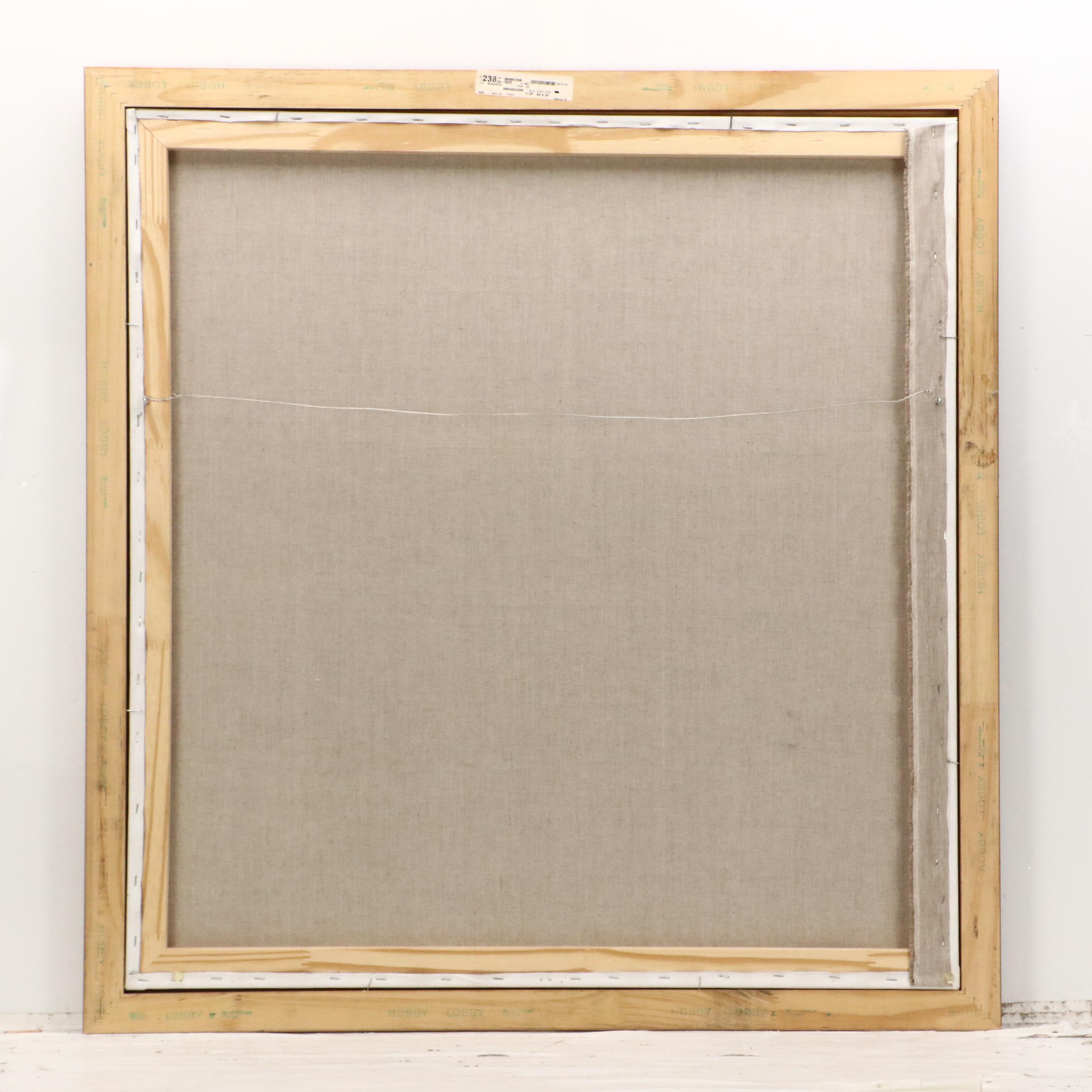 Oil Painting Portrait of Maid Weighing Fish, 21st Century