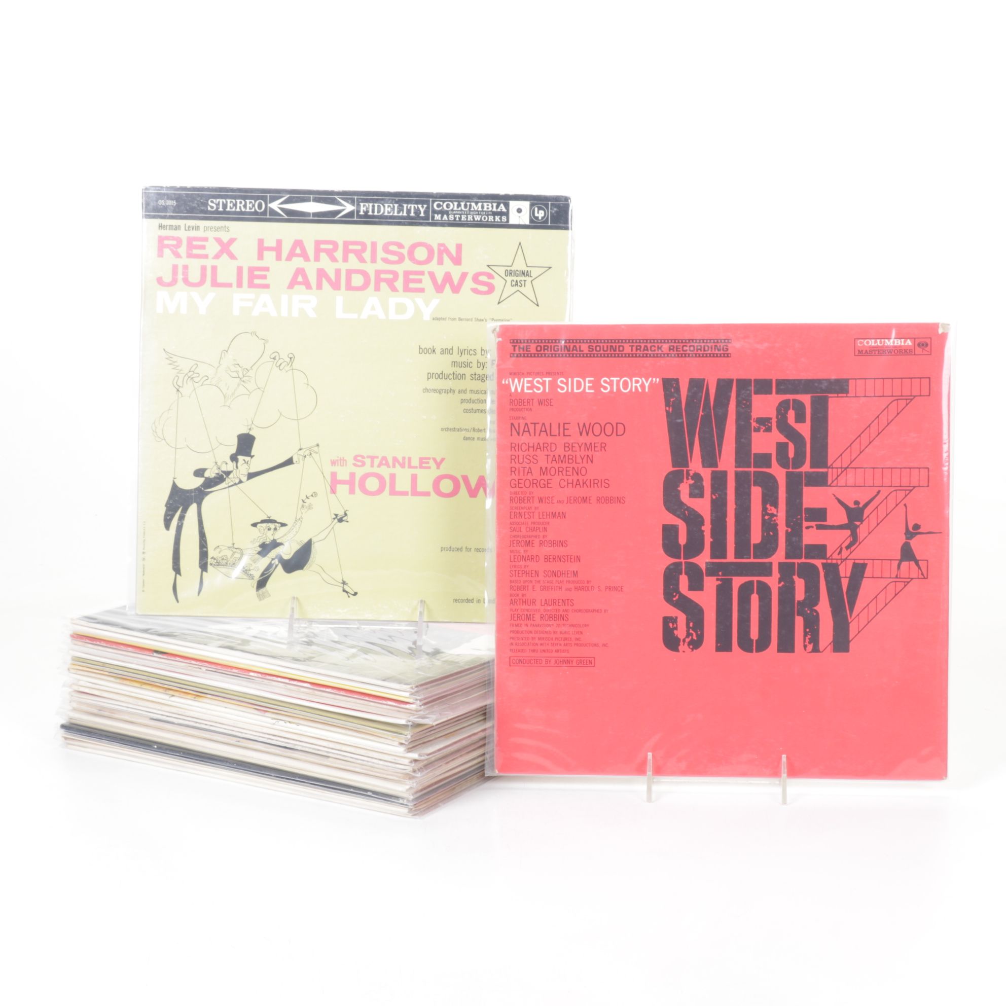 Julie Andrews in "My Fair Lady" & Other Musical Vinyl Record Albums