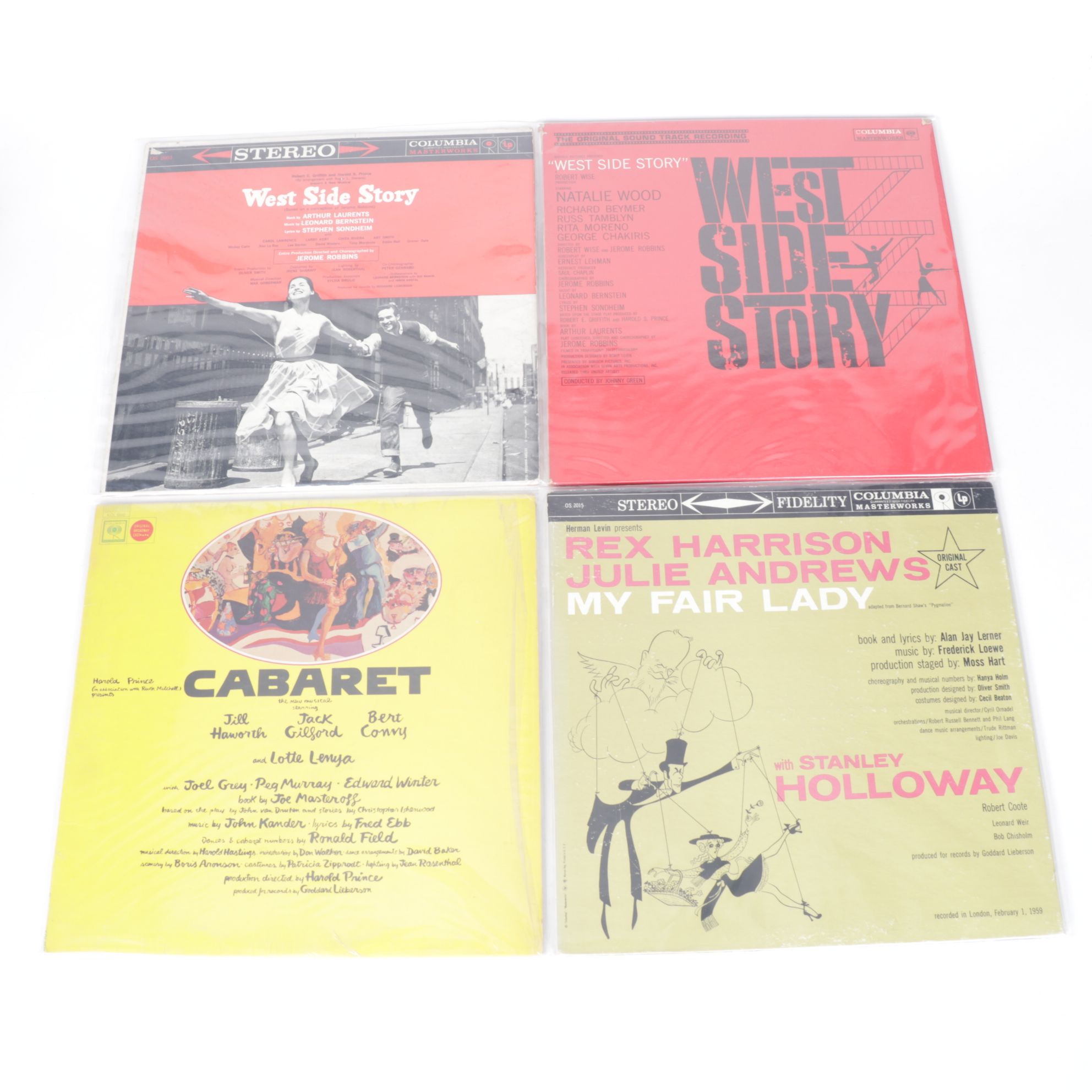 Julie Andrews in "My Fair Lady" & Other Musical Vinyl Record Albums