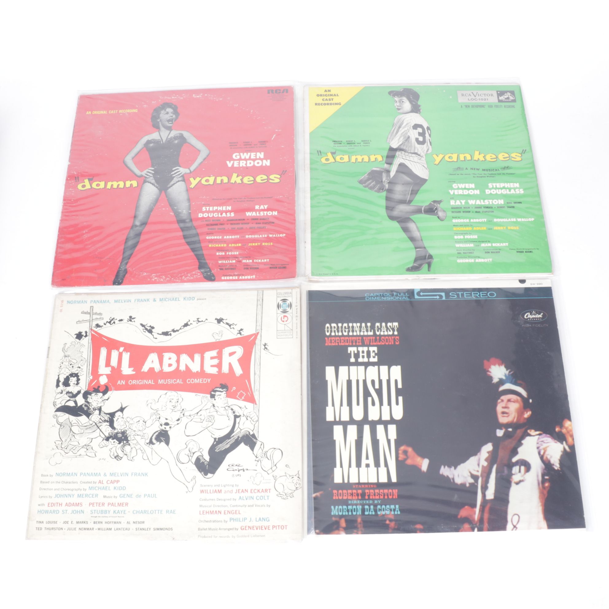 Julie Andrews in "My Fair Lady" & Other Musical Vinyl Record Albums
