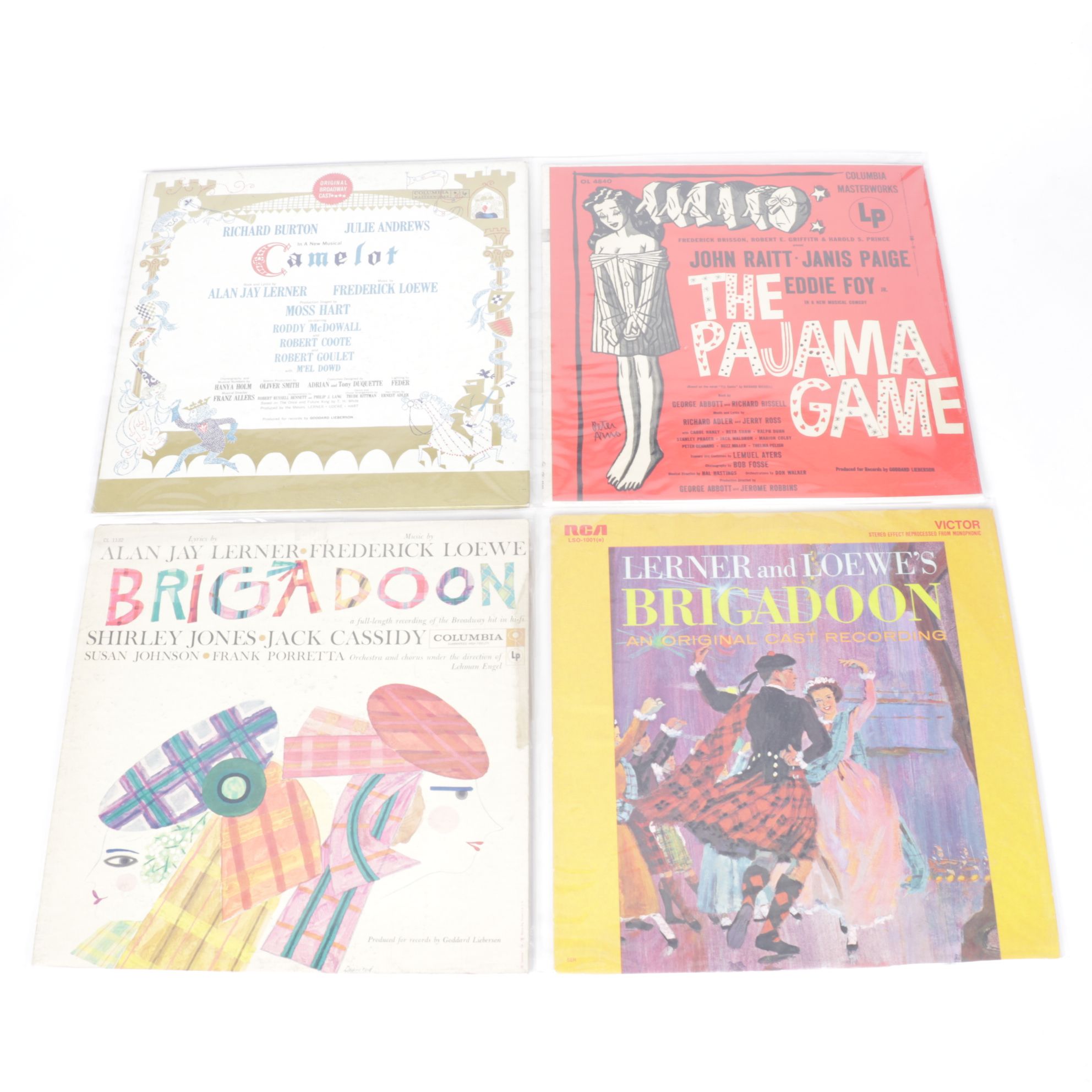 Julie Andrews in "My Fair Lady" & Other Musical Vinyl Record Albums