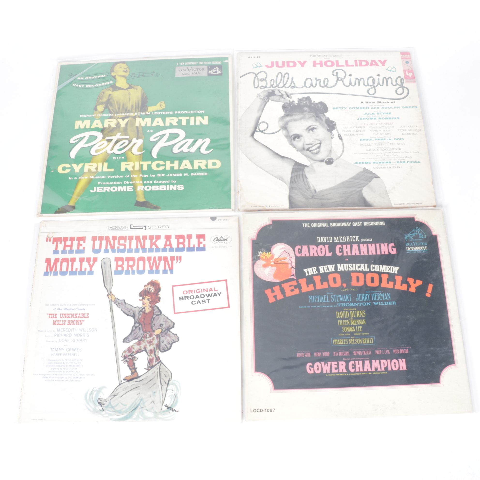 Julie Andrews in "My Fair Lady" & Other Musical Vinyl Record Albums