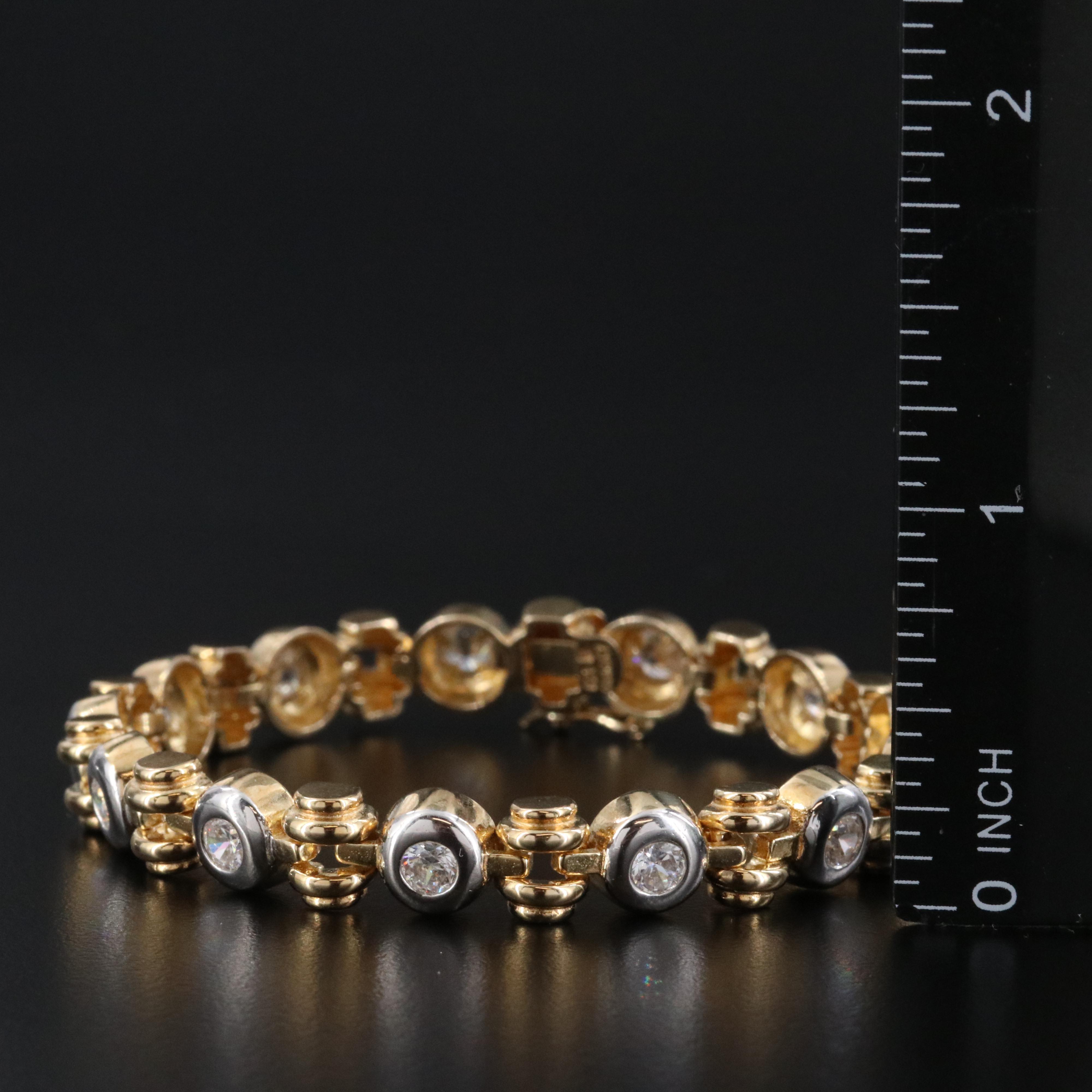 Sterling CZ Bracelet