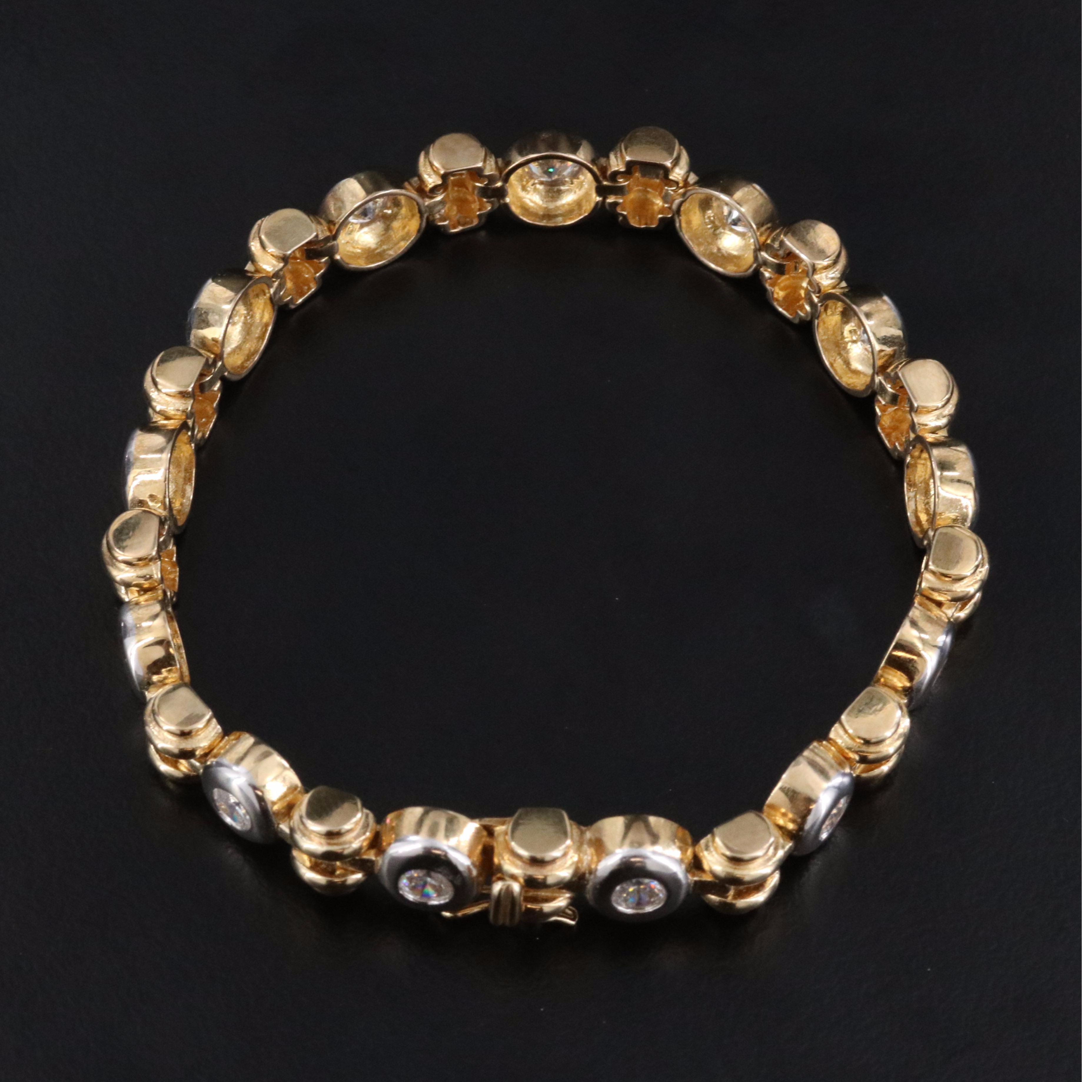 Sterling CZ Bracelet