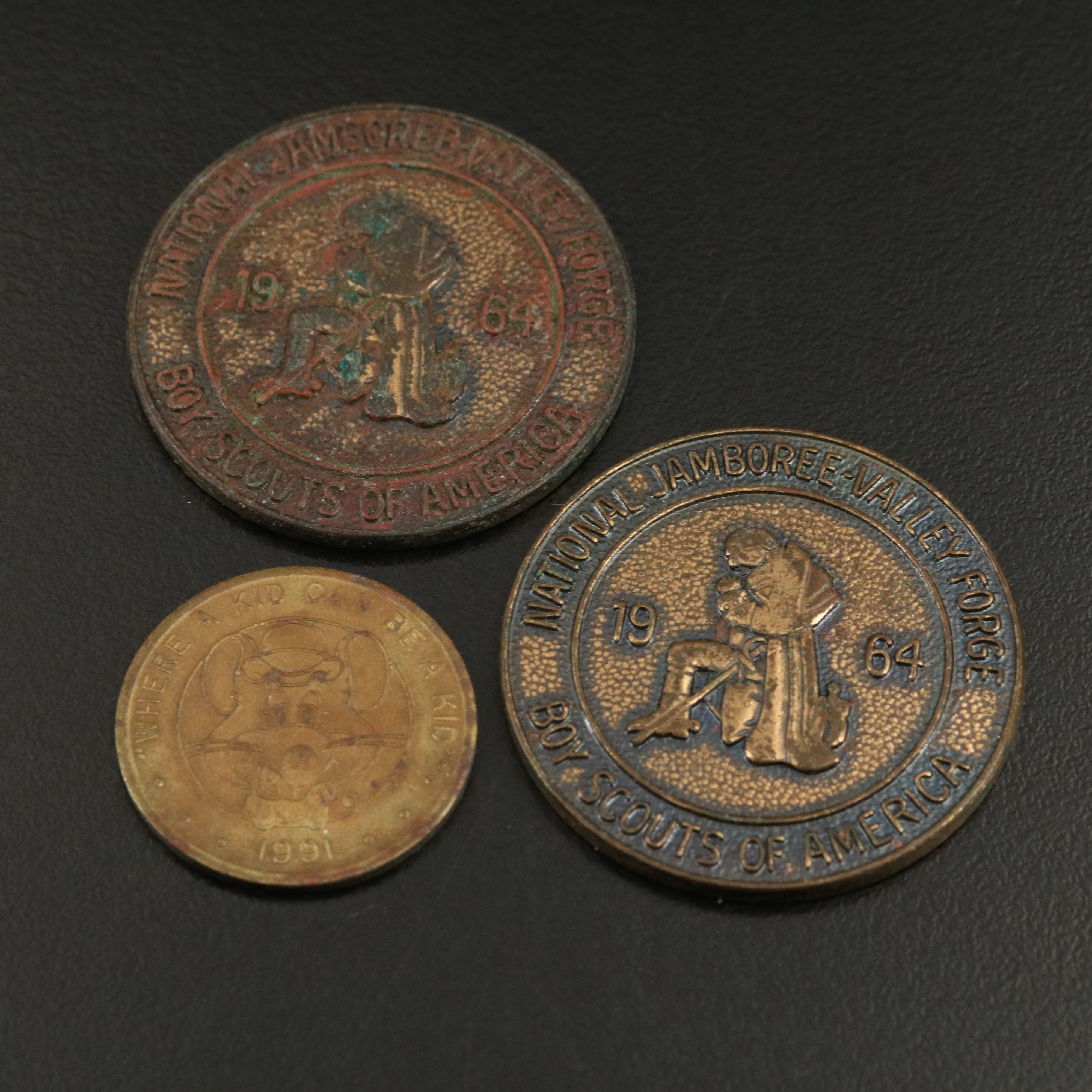 Group of Medals, Tokens, and Foreign Coins
