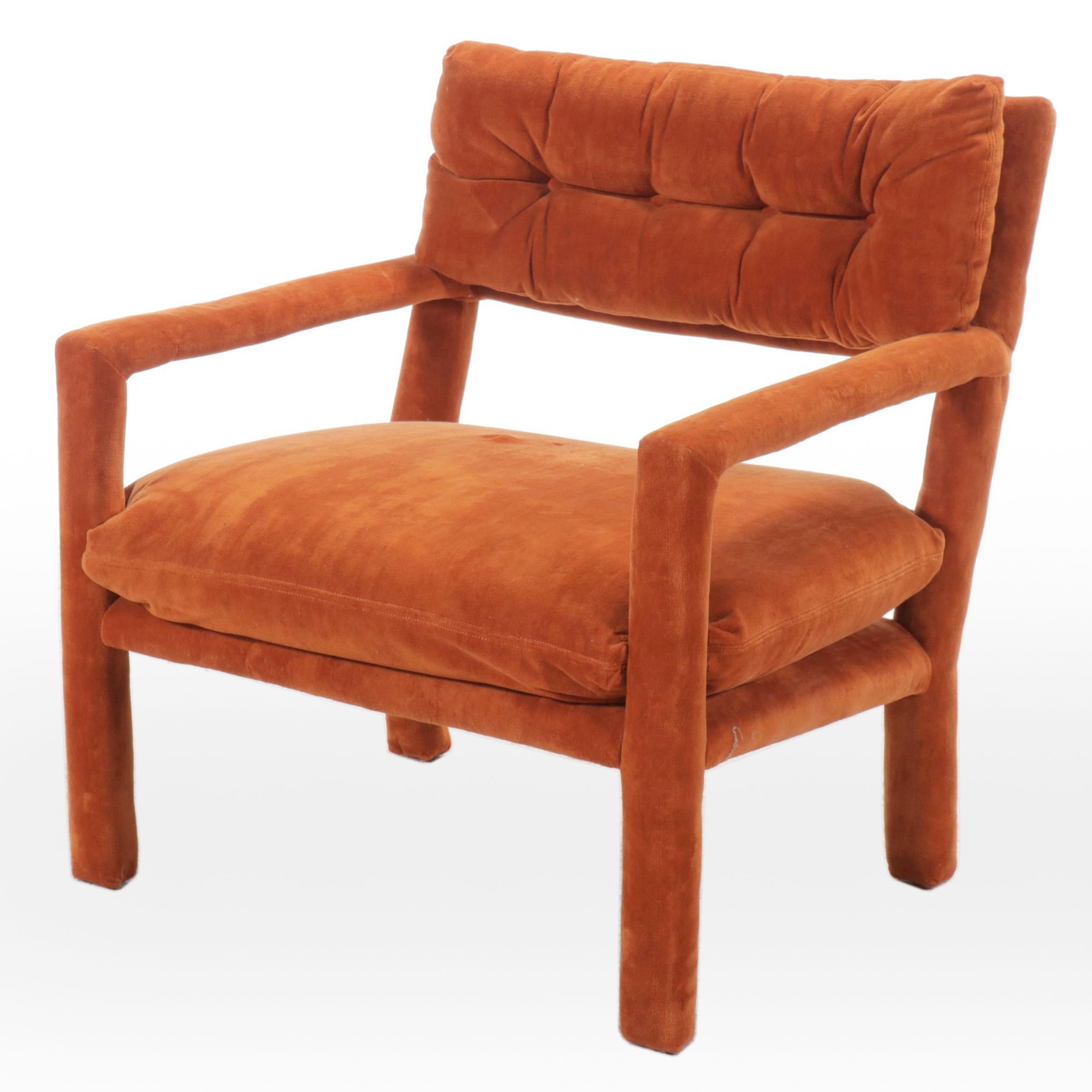 Englander Triangle Mid Century Modern Style Armchair