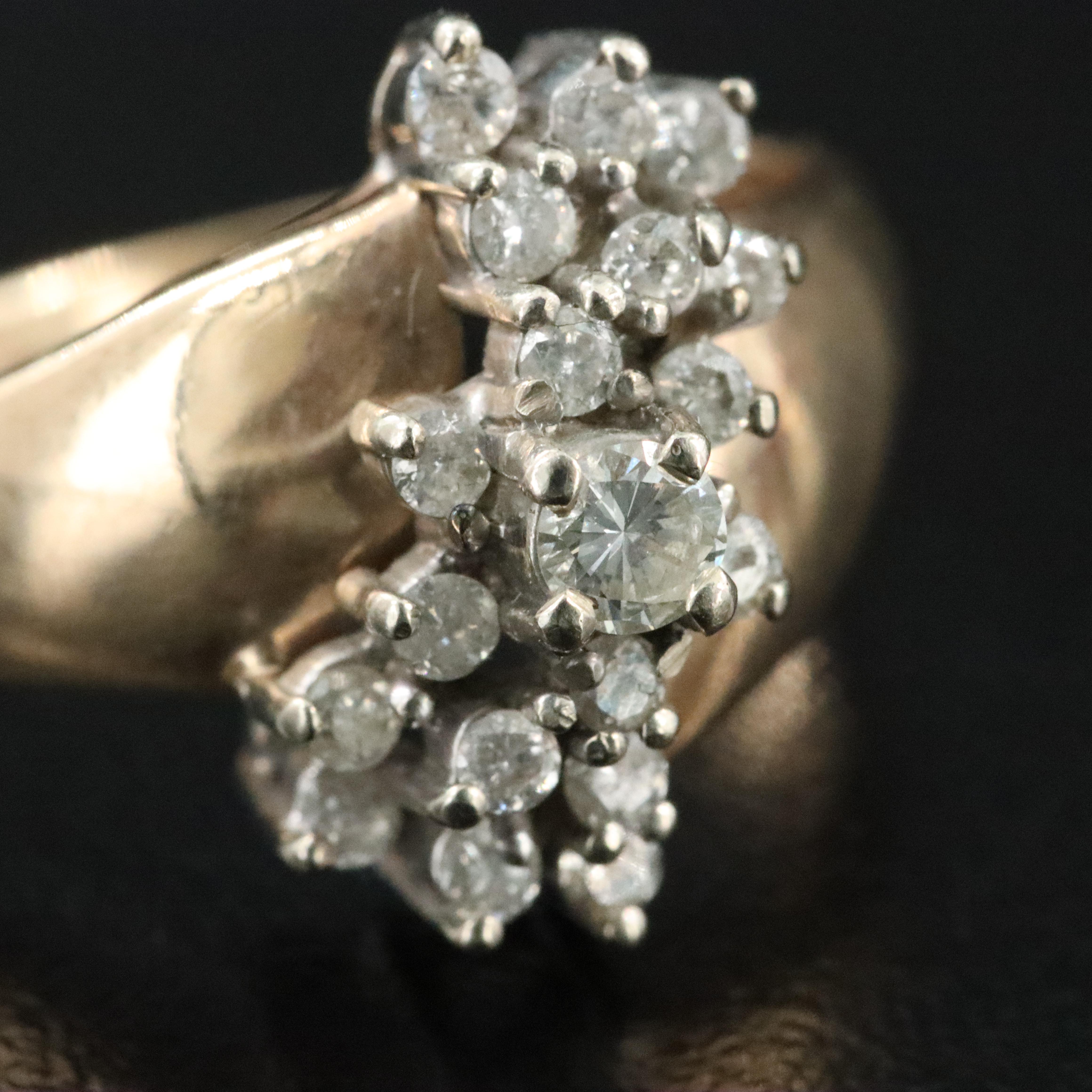 10K 0.42 CTW Diamond Ring