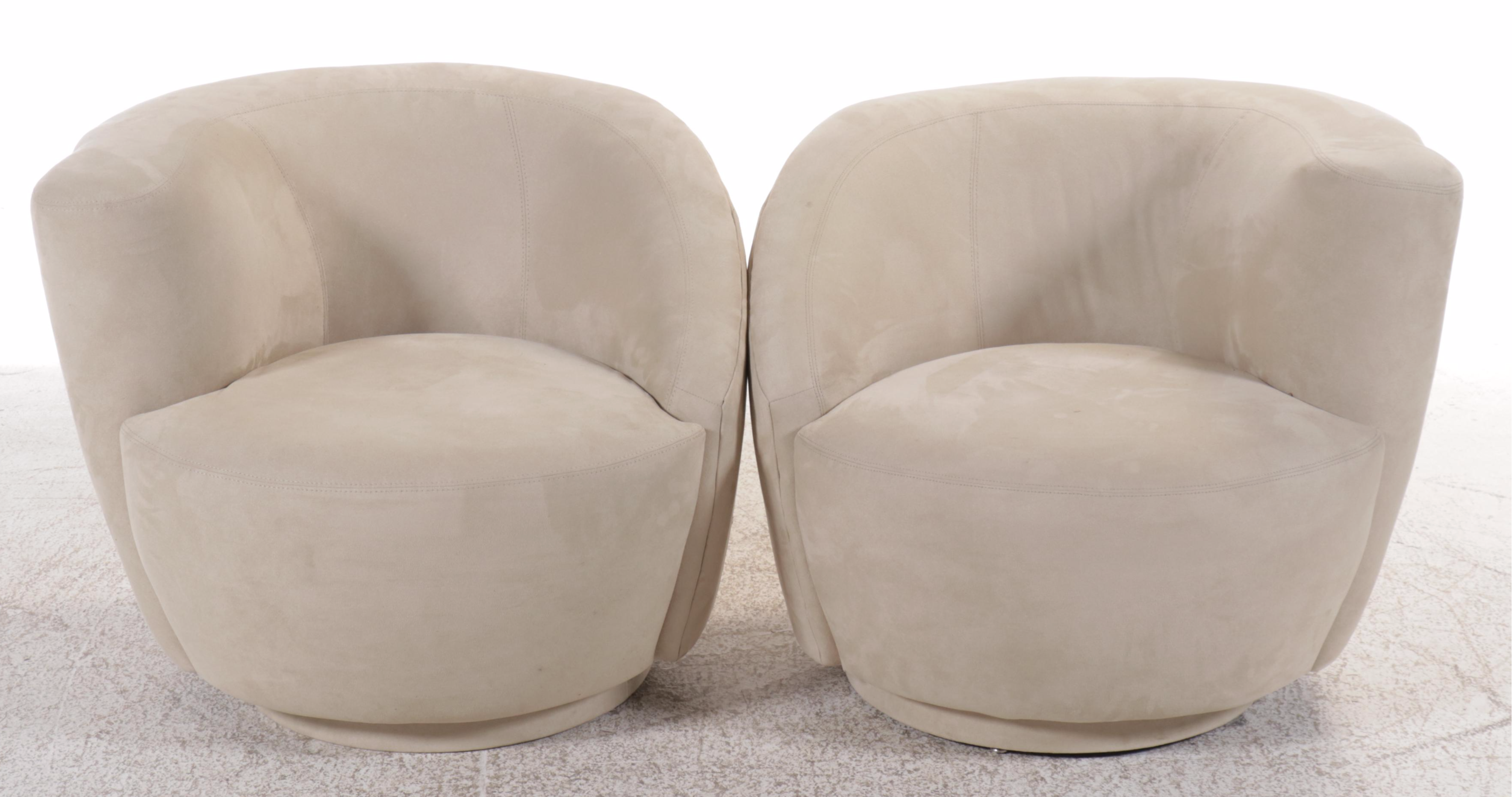 Pair of Precedent by Sherrill Furniture Co. Modern Armchairs