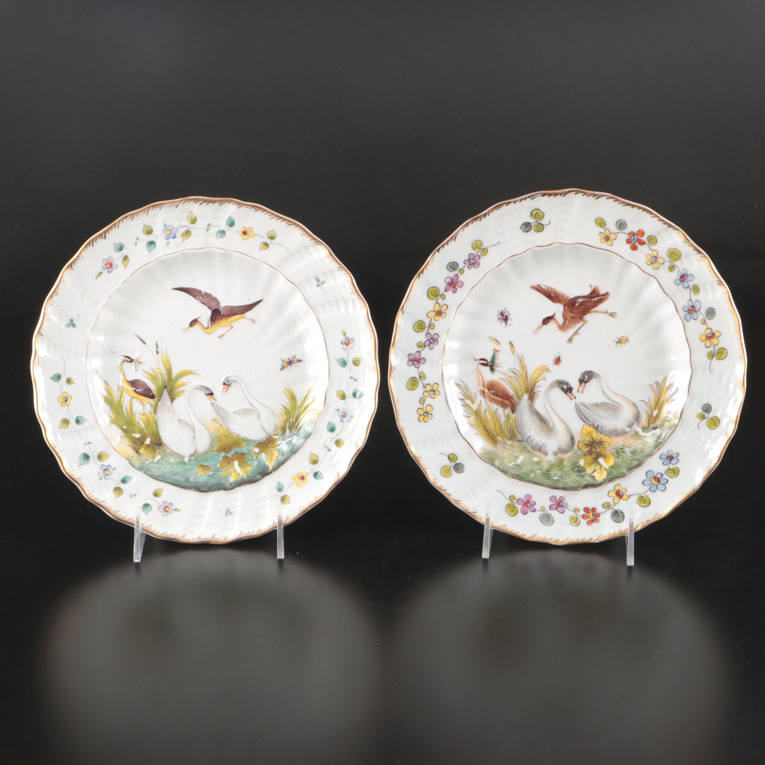 Meissen with Other German Porcelain Plates