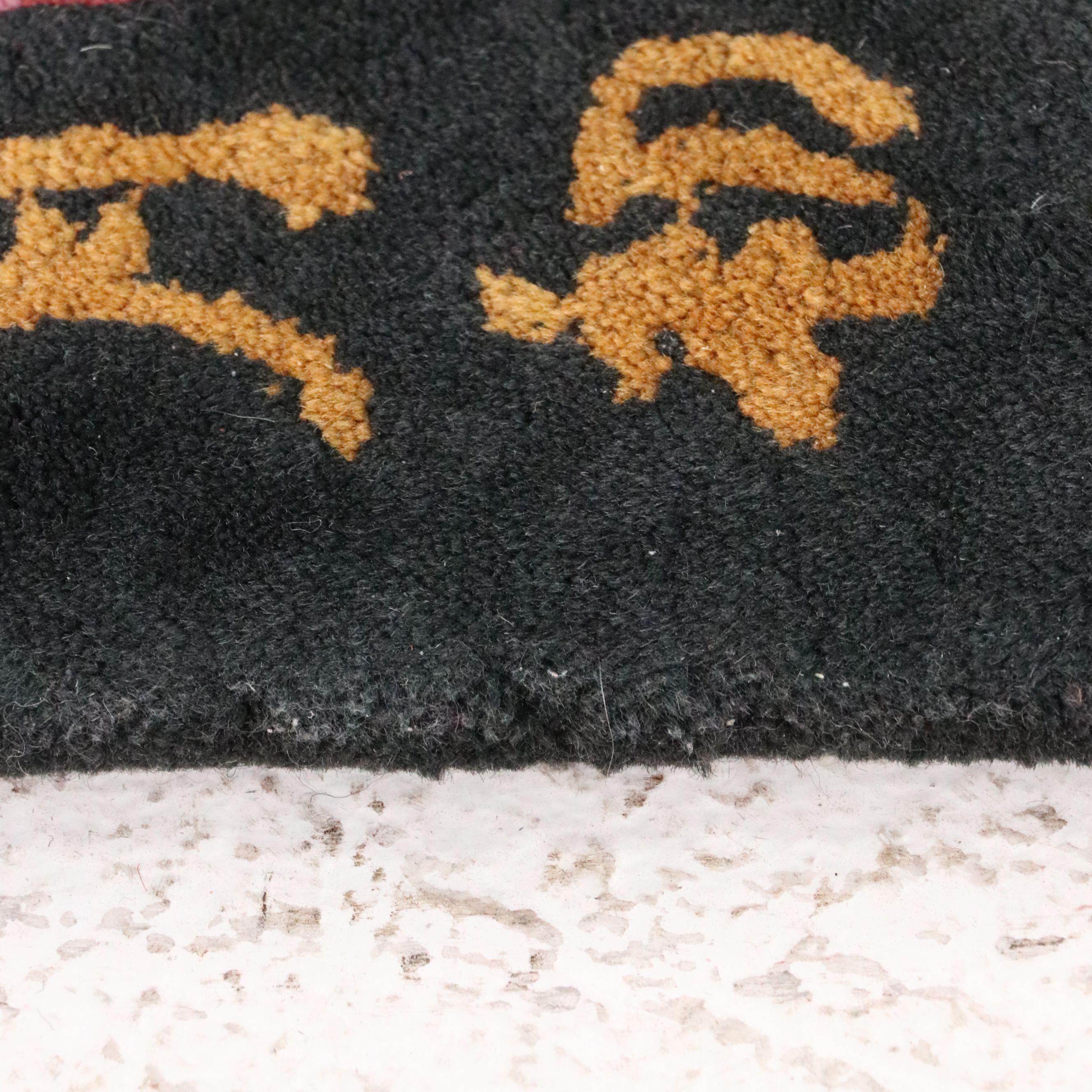 3'2 x 5'1 Hand-Knotted Chinese Pictorial Area Rug