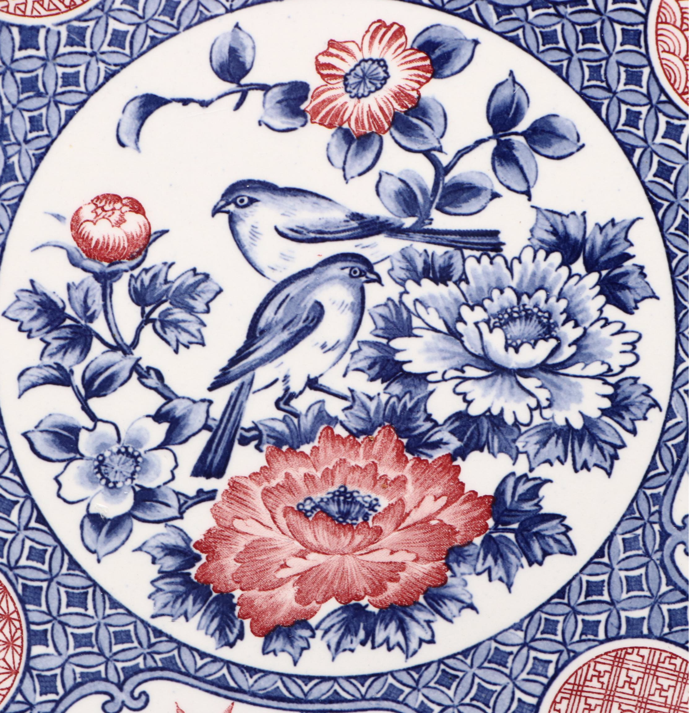 Japanese Imari Porcelain Decorative Plates