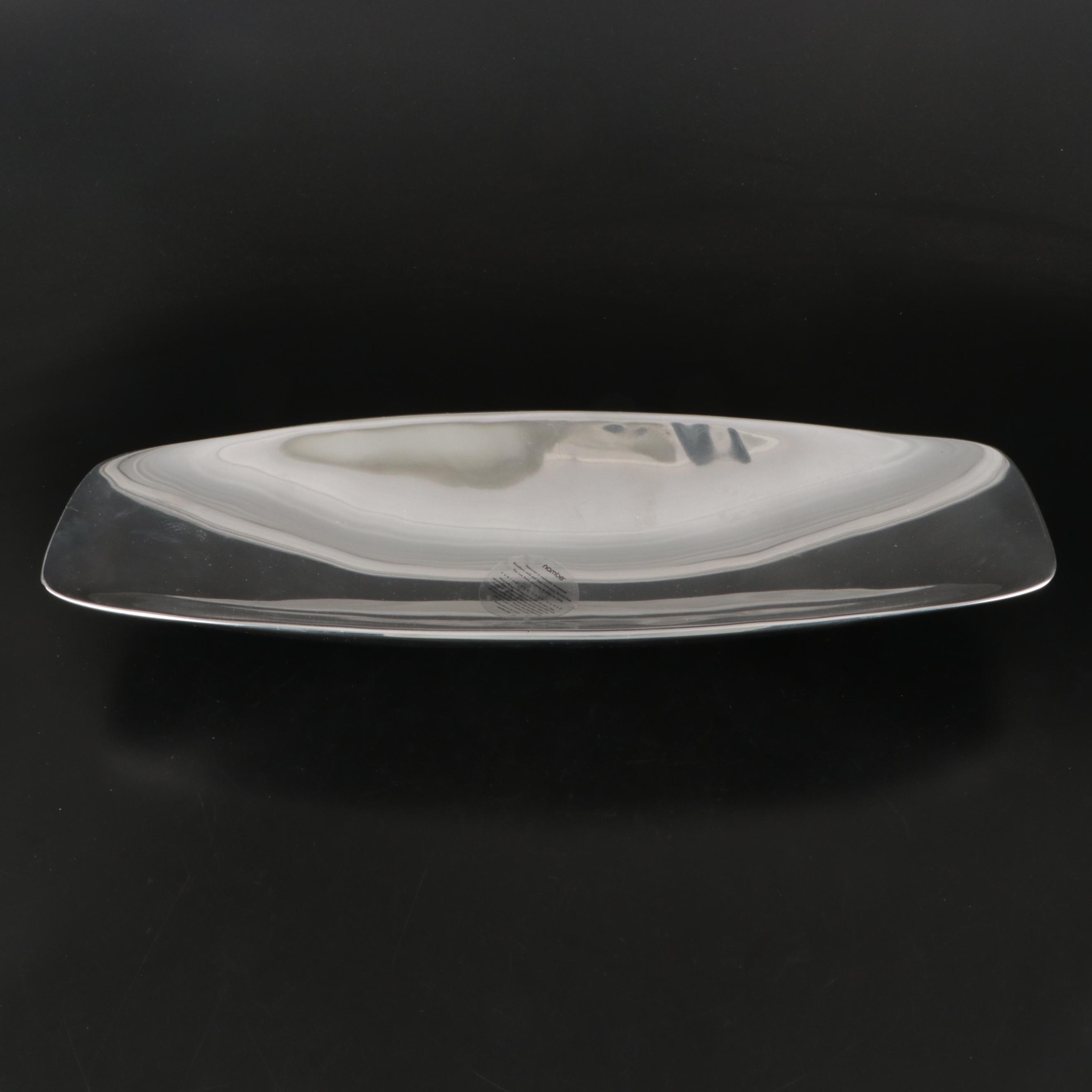 Nambé "Marupa" Metal Serving Bowl