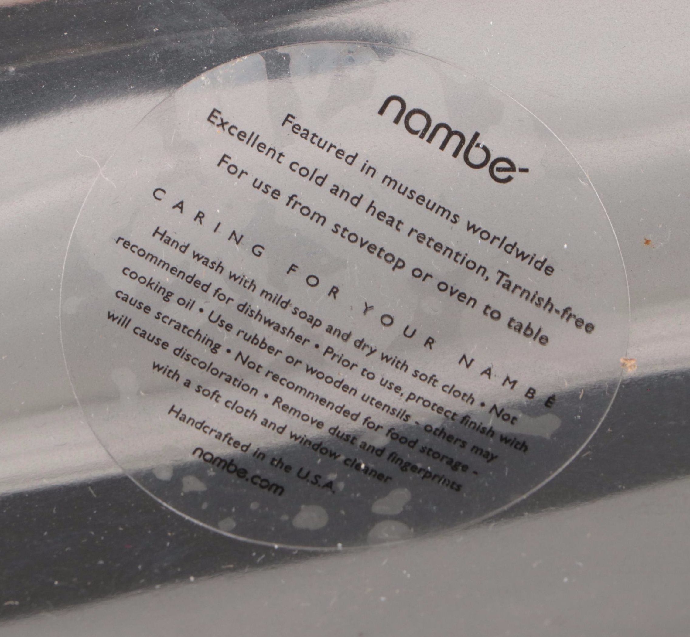 Nambé "Marupa" Metal Serving Bowl