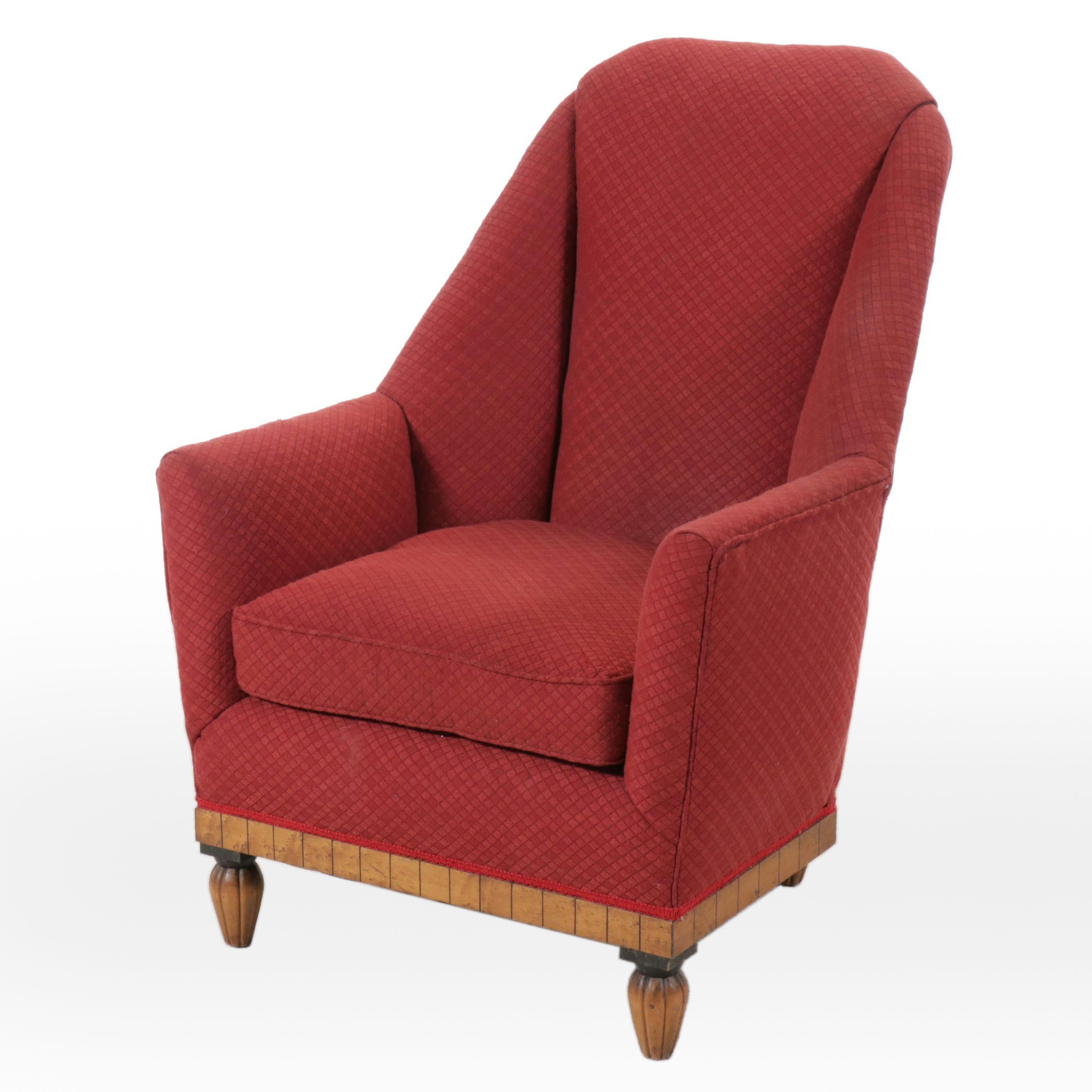 Upholstered Highback Armchair