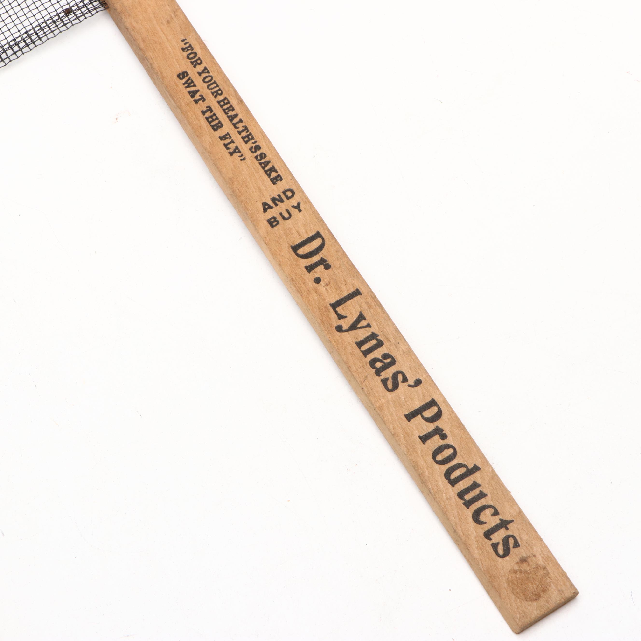 Ohio Division of Wildlife Sign and Dr. Lynas' Products Fly Swatters