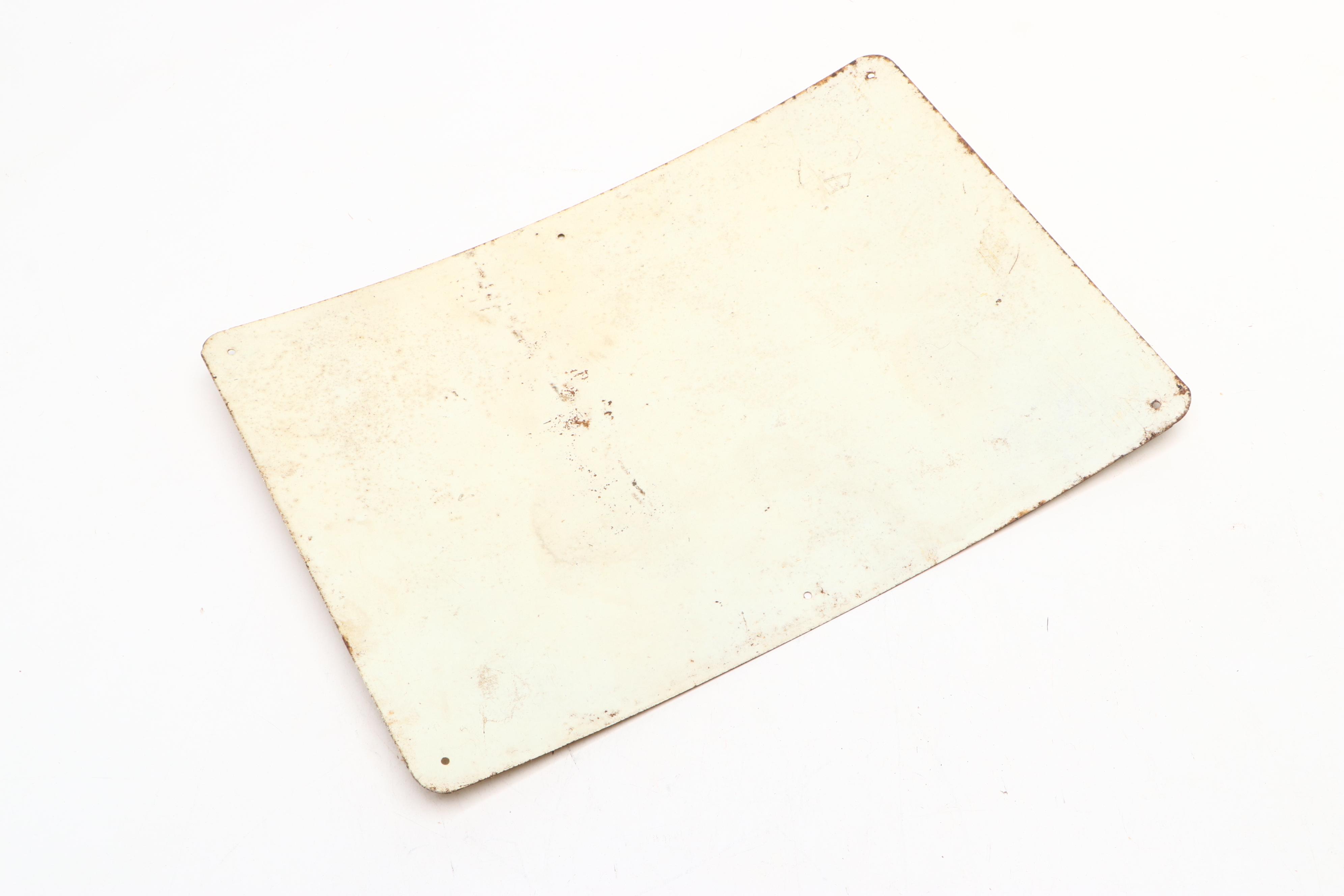 Ohio Division of Wildlife Sign and Dr. Lynas' Products Fly Swatters