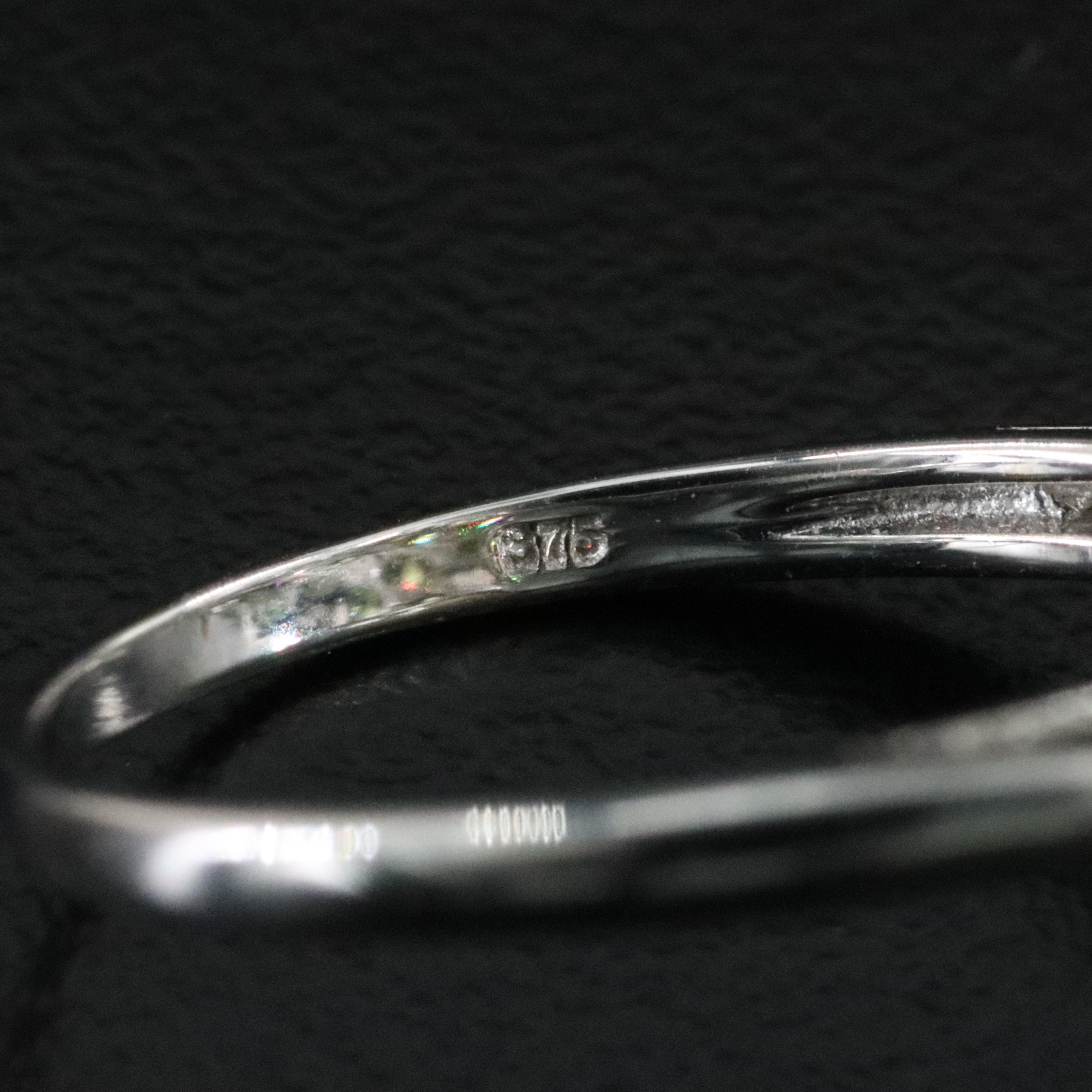 9K Demantoid Garnet Ring