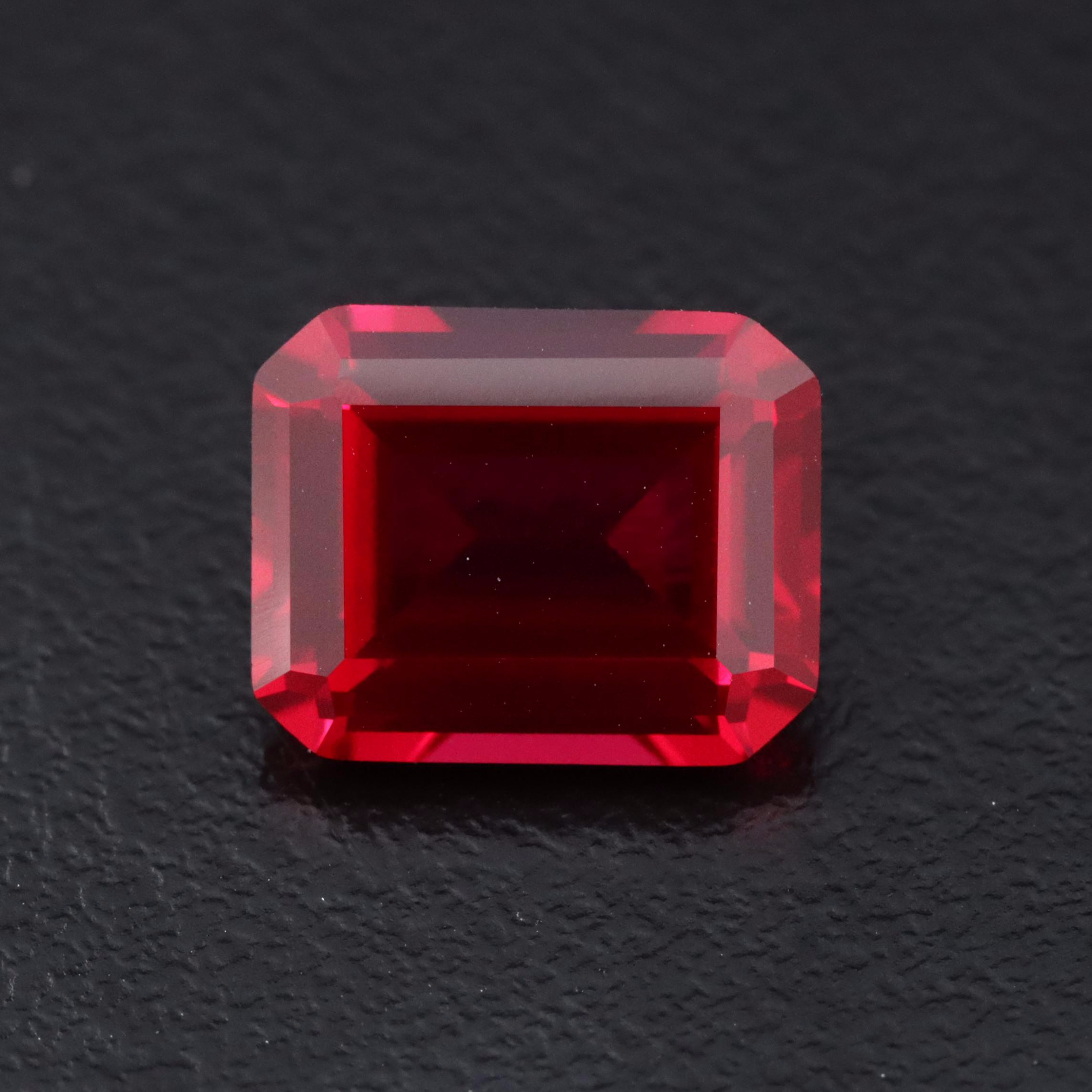 Loose 4.33 CT Lab Grown Ruby