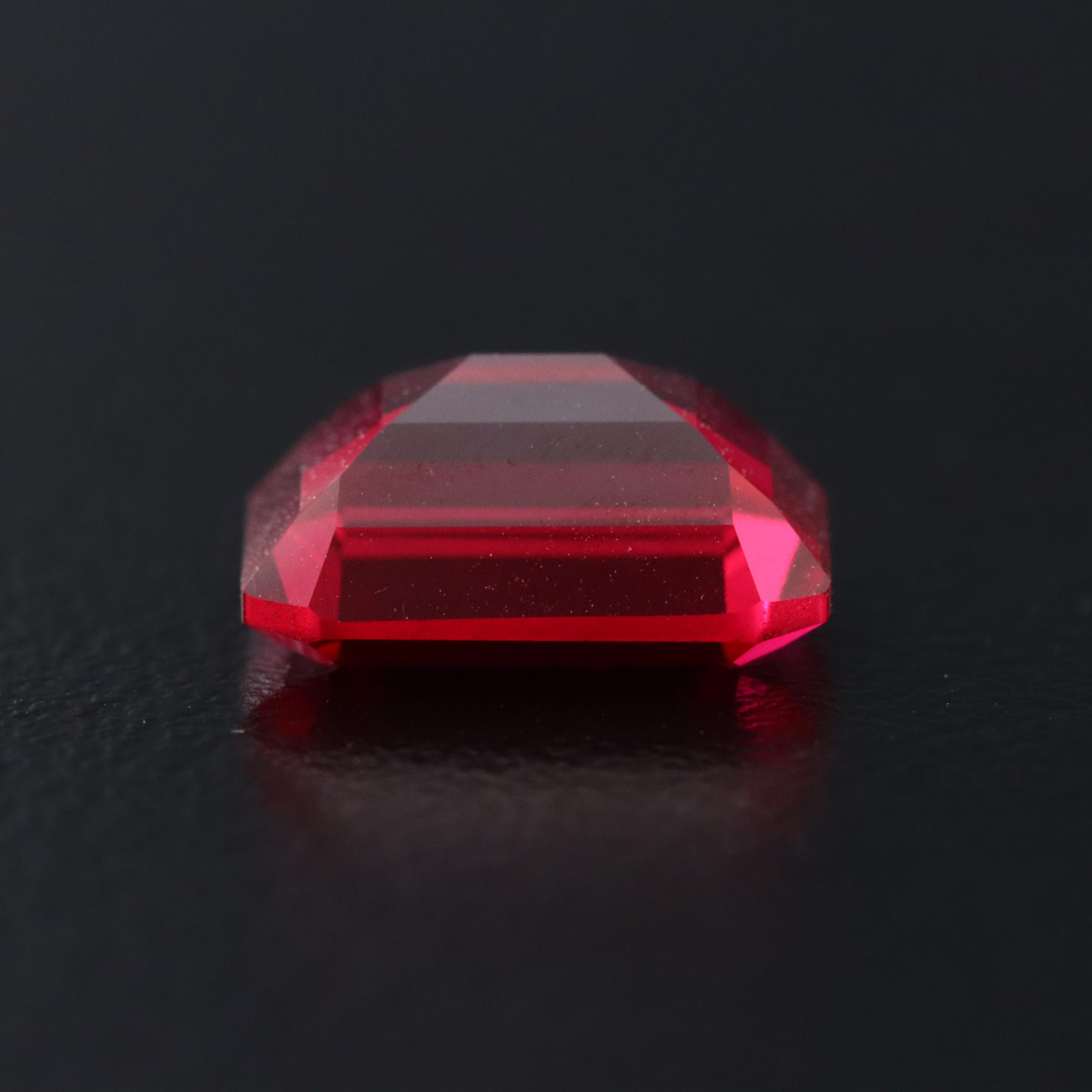 Loose 4.33 CT Lab Grown Ruby