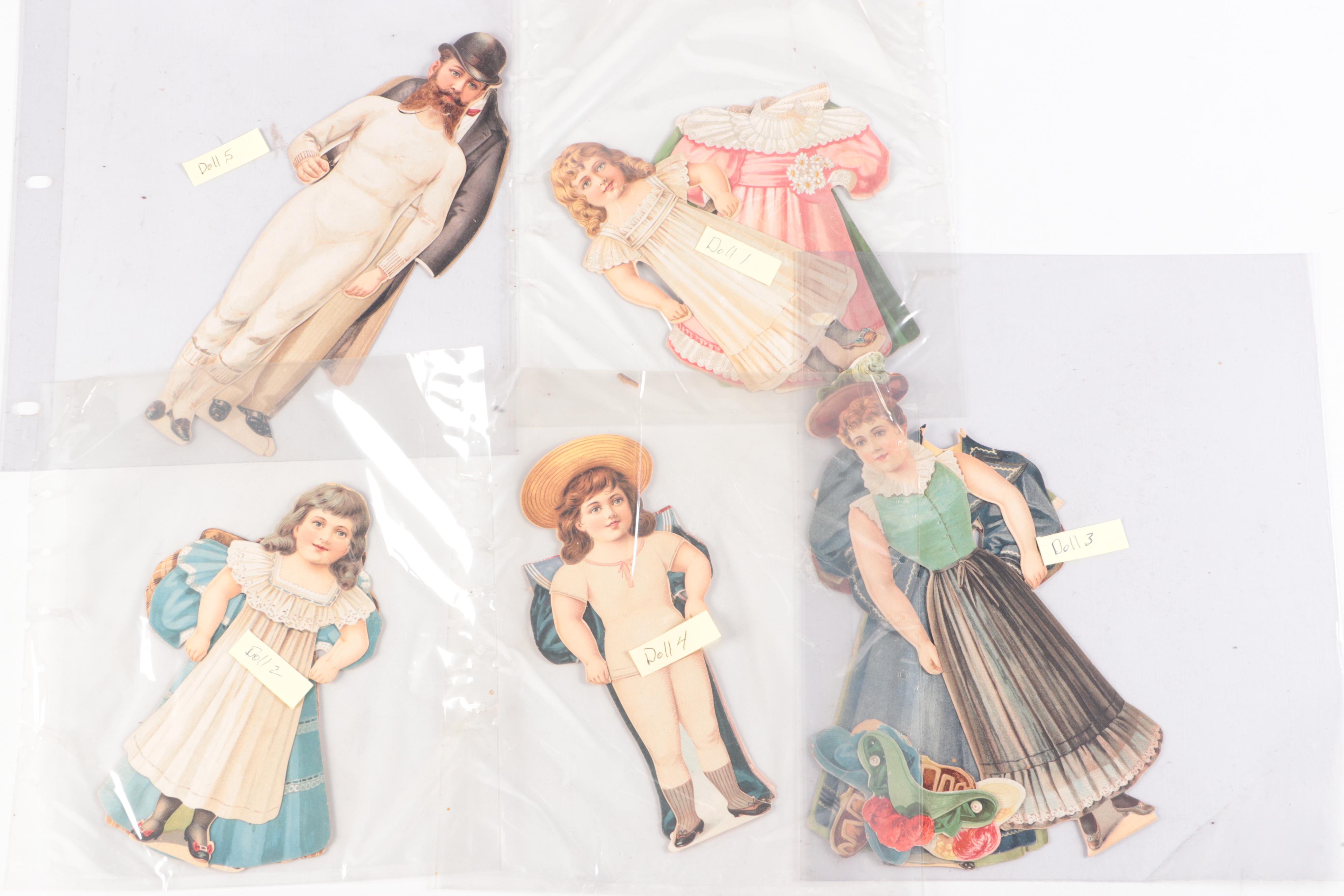 Victorian C. I. Hood & Co. Advertising, Other Paper Dolls and More