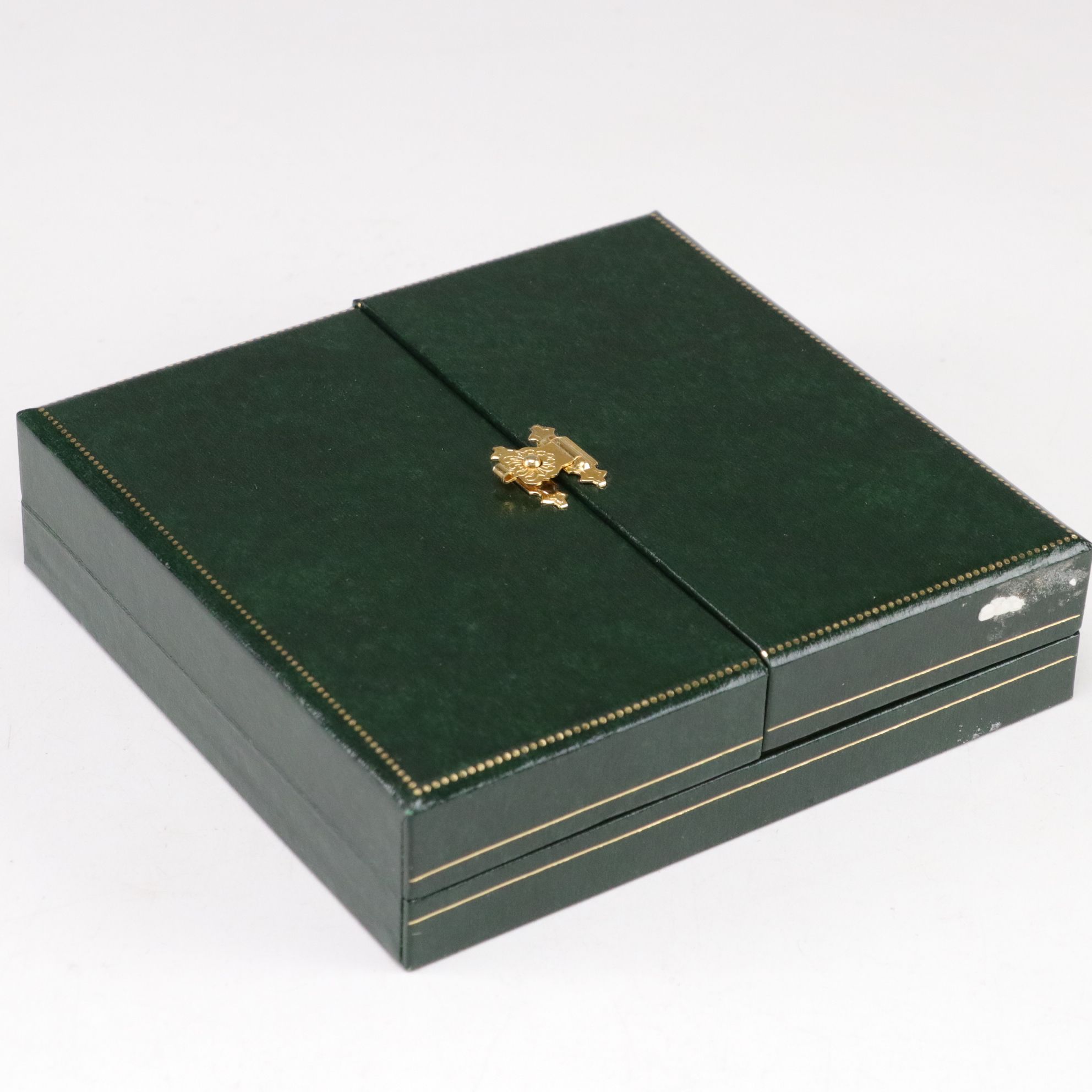 LeCoultre Co. Gilt Desk Clock with Guilloché Mini Frame