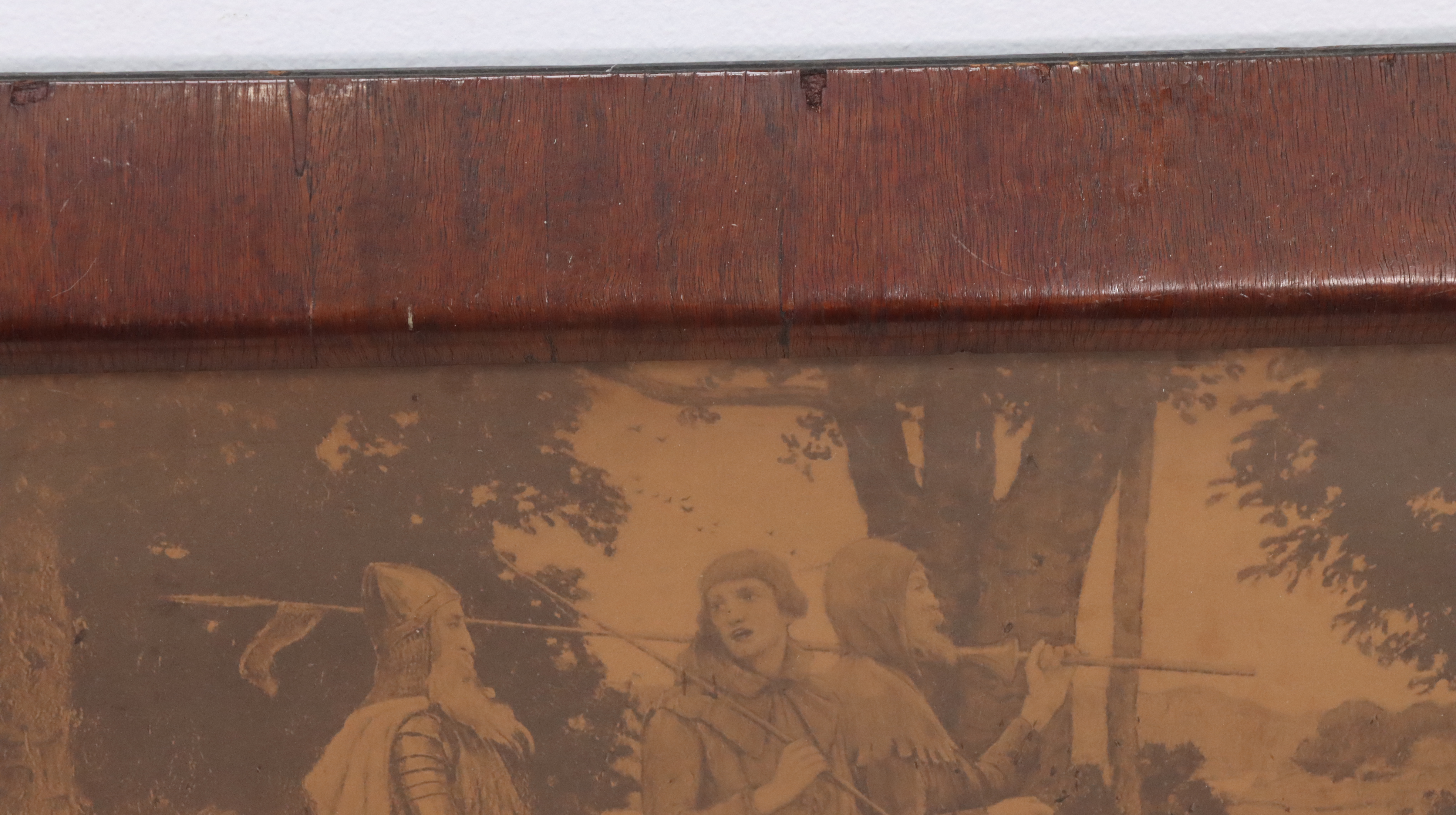 After Robert Van Vorst Sewell Lithograph Triptych of Medieval Procession, 1906