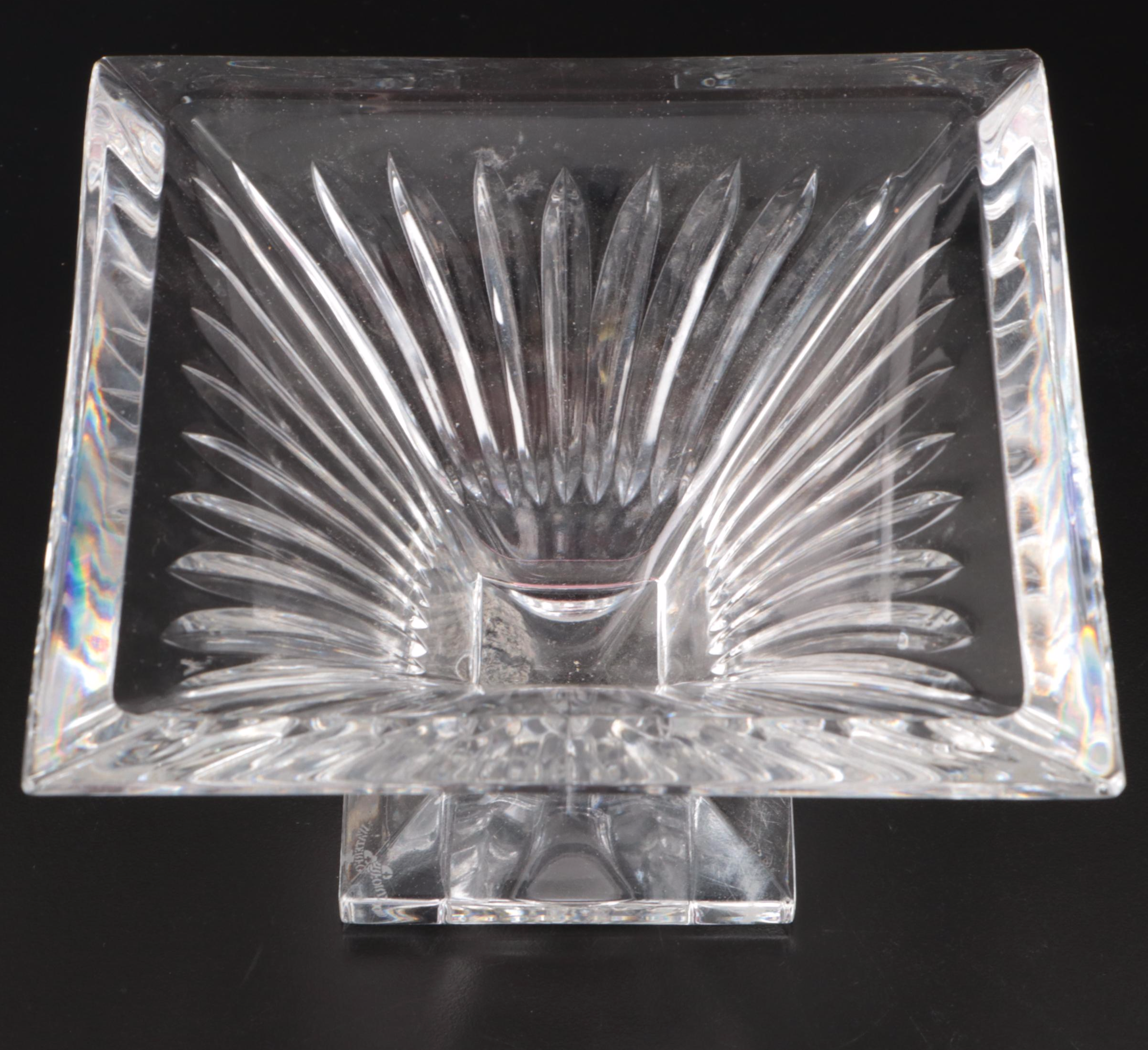 Waterford "Killarney" and "Clarion" Bowls with Speer and Other Crystal Bowl