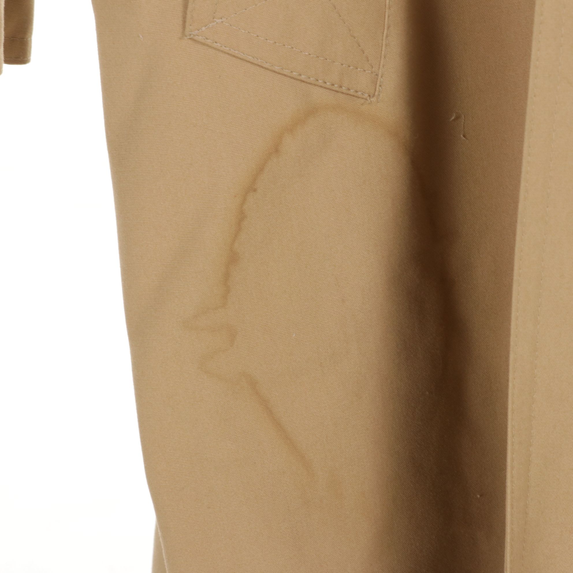 Etienne Aigner Double-Breasted Trench Coat & Towncraft Plaid Trench, 1970s