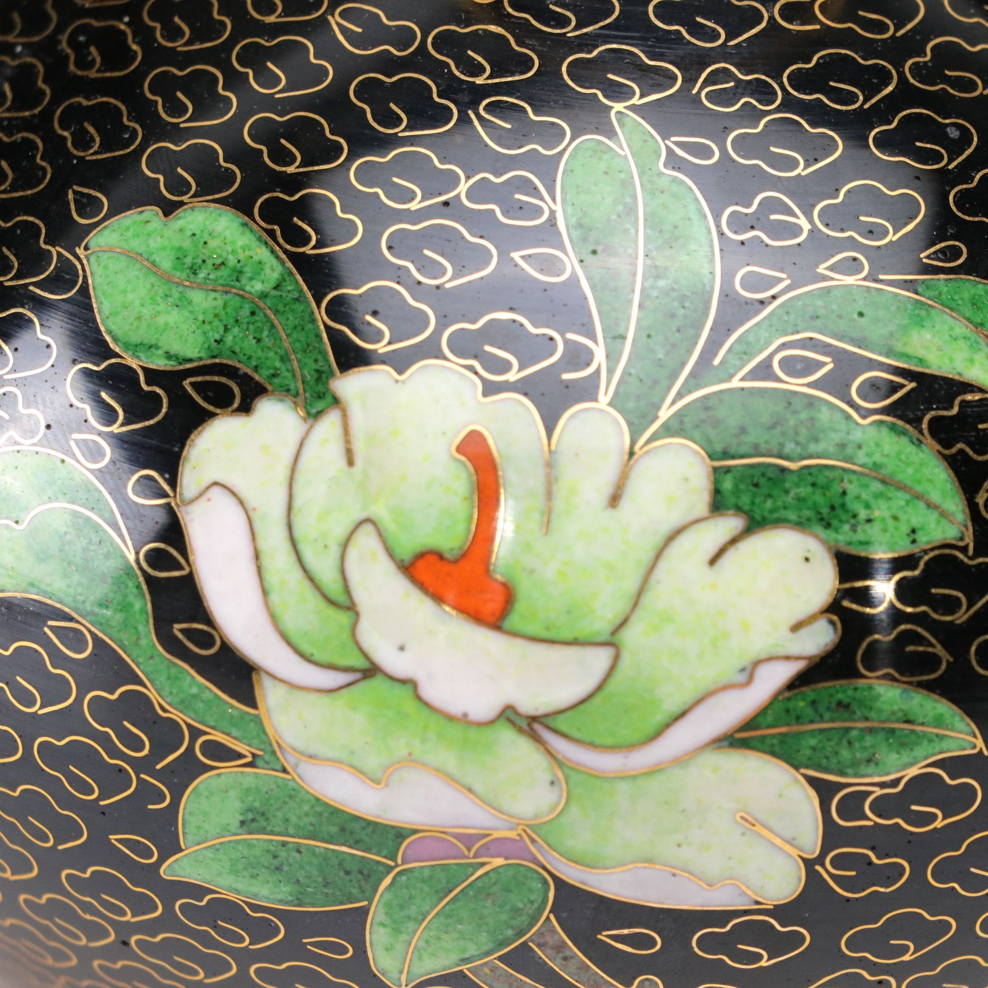 Chinese Cloisonné Plum Blossom Vases & More