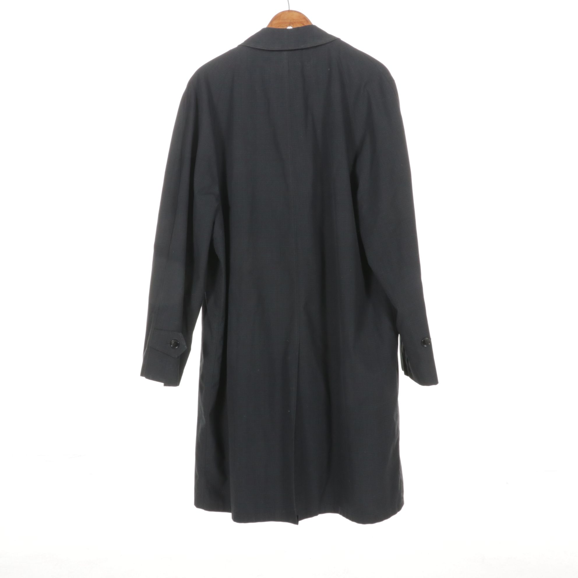 Etienne Aigner Double-Breasted Trench Coat & Towncraft Plaid Trench, 1970s