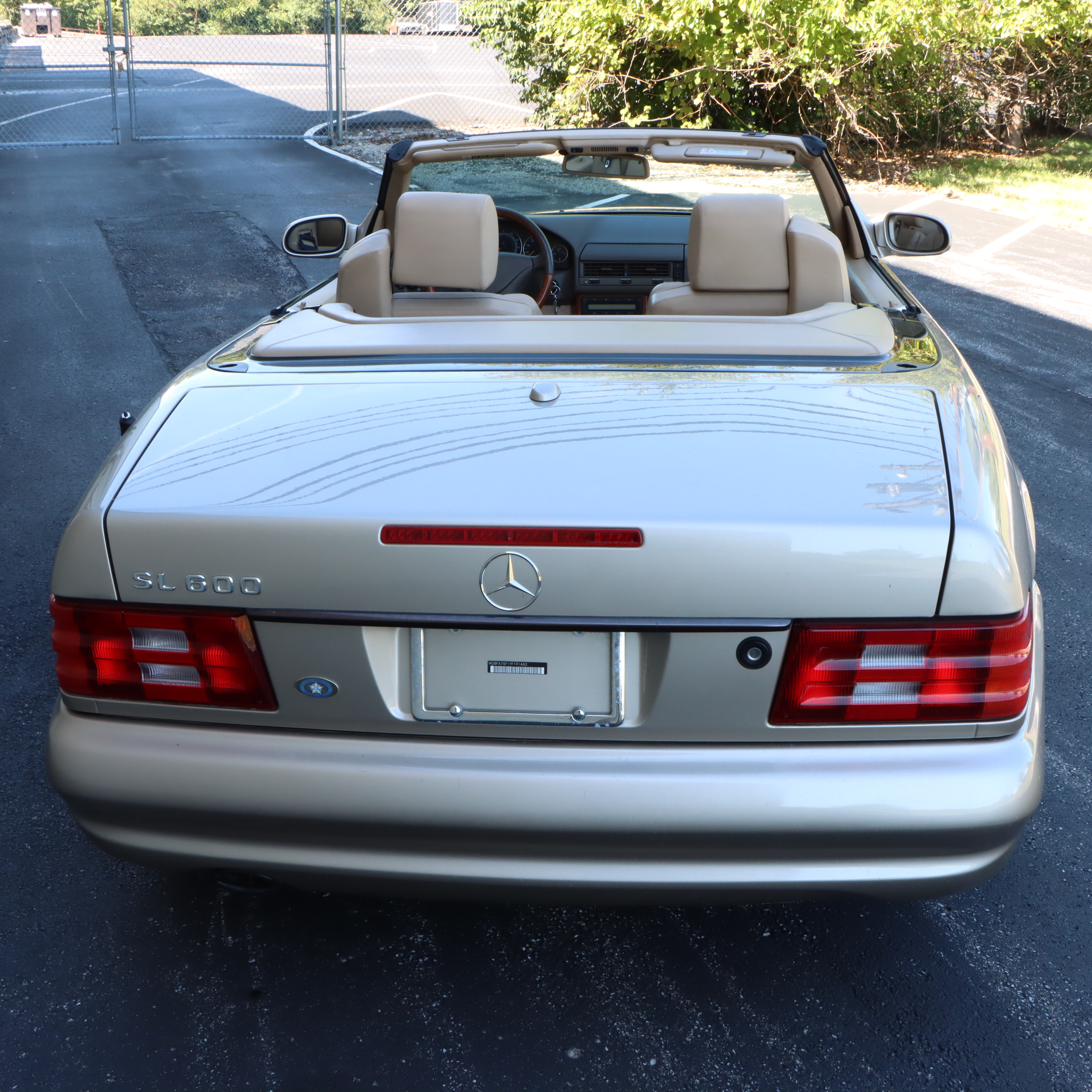 2000 Mercedes-Benz SL600 Convertible with Hard Top