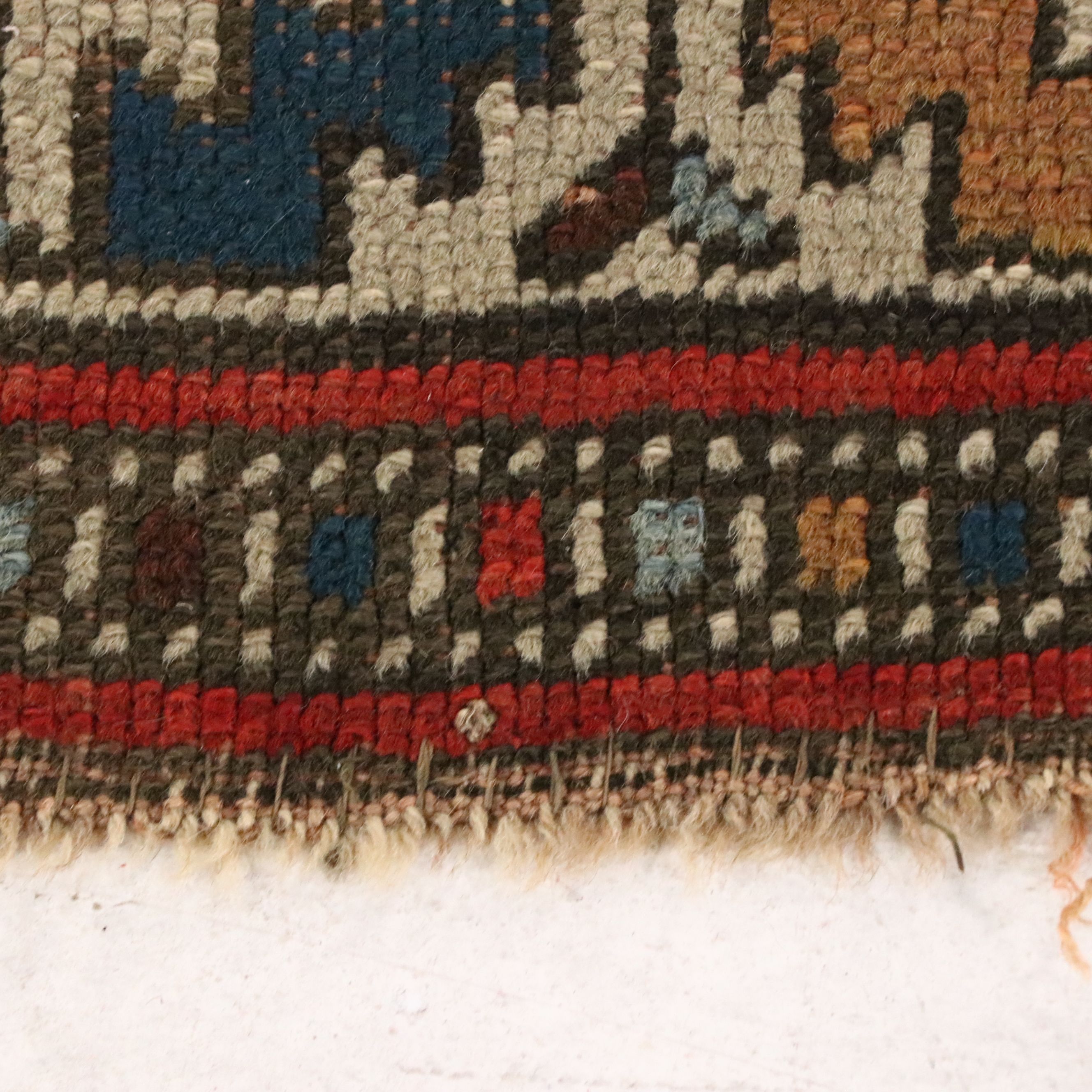 4' x 8'8 Hand-Knotted Caucasian Kazak Area Rug