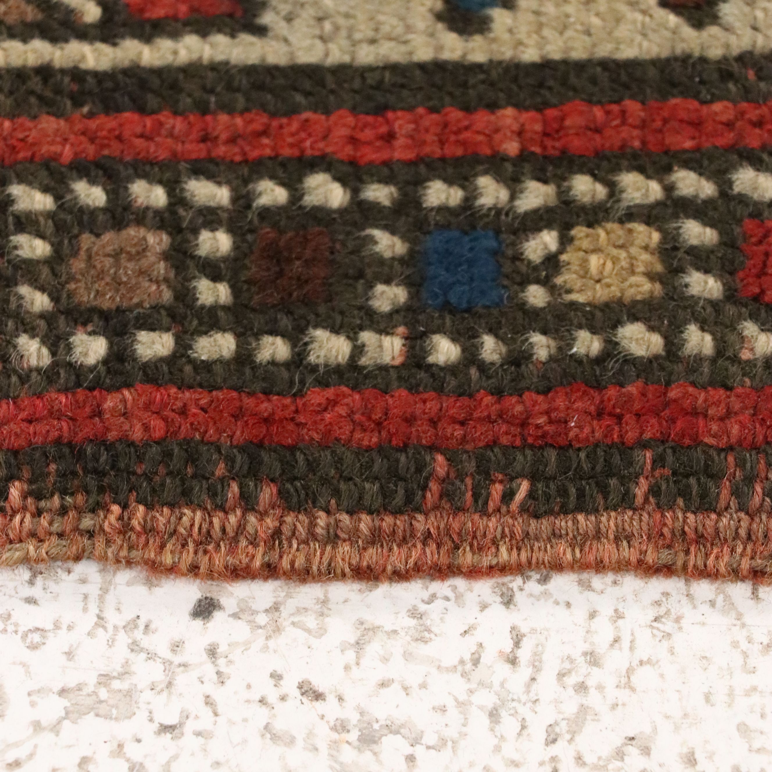 4' x 8'8 Hand-Knotted Caucasian Kazak Area Rug