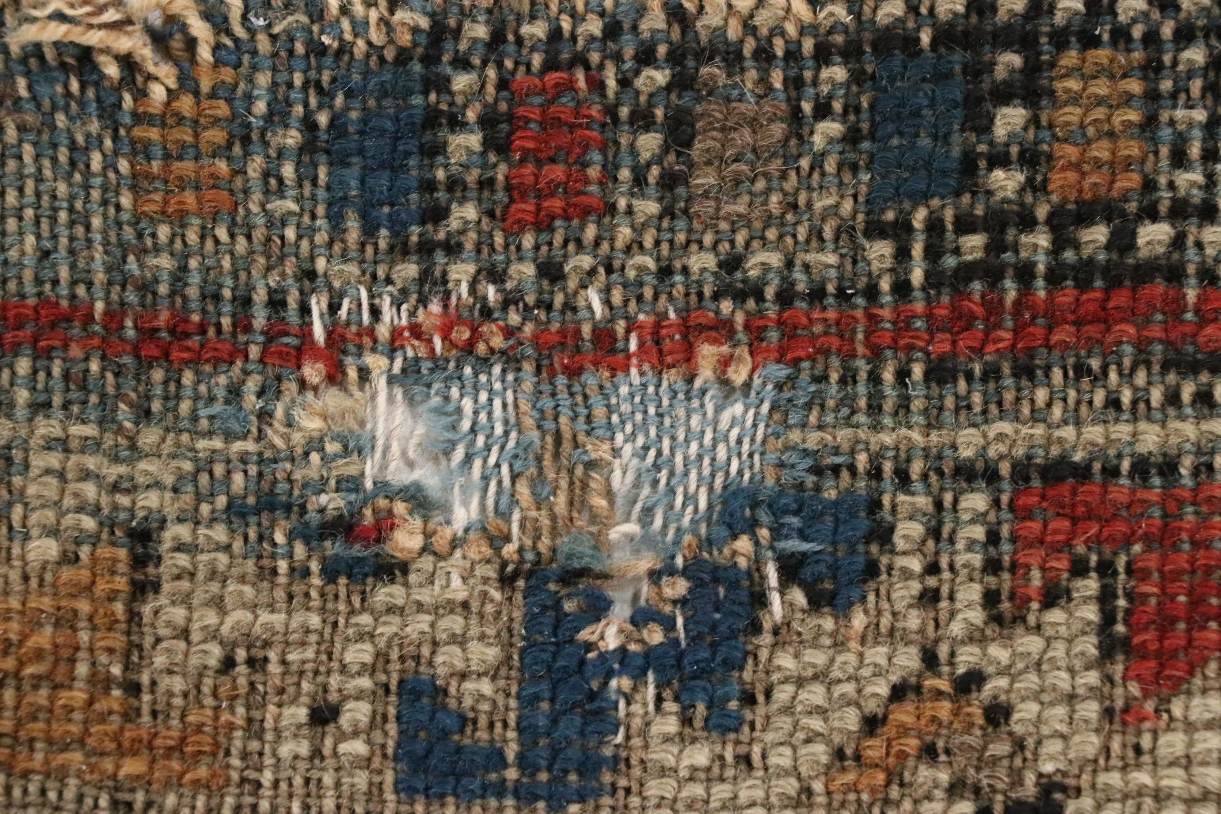 4' x 8'8 Hand-Knotted Caucasian Kazak Area Rug