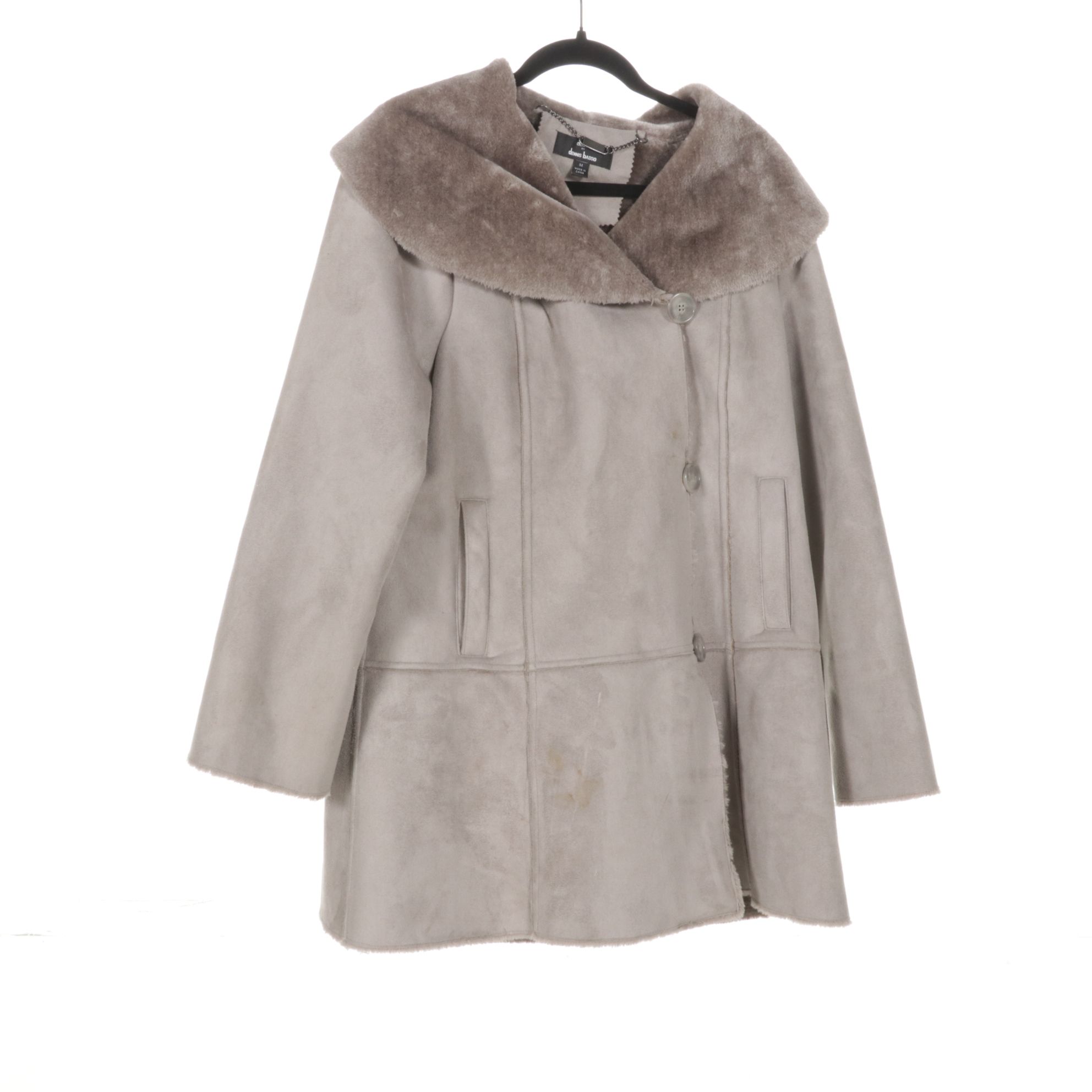 Zero King Parka with Talbots Black Quilted Coat & Dennis Basso Faux Suede Jacket