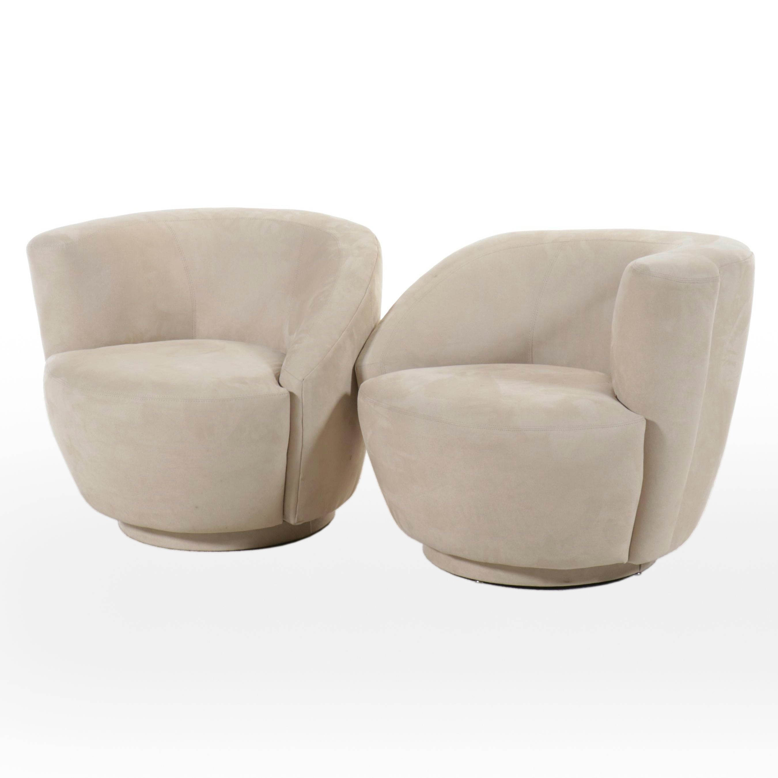 Pair of Precedent by Sherrill Furniture Co. Modern Armchairs